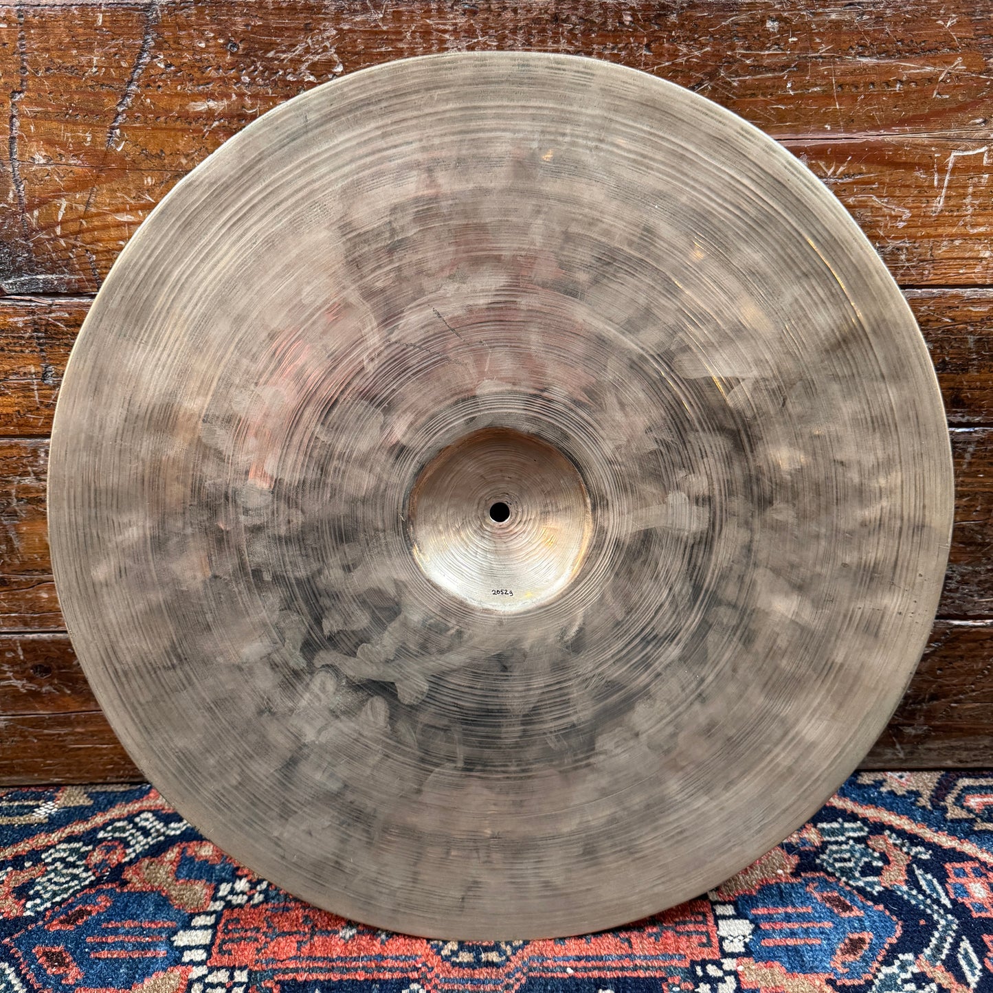 17" K Zildjian Constantinople 1920s/1930s Trap Ride Cymbal 2052g