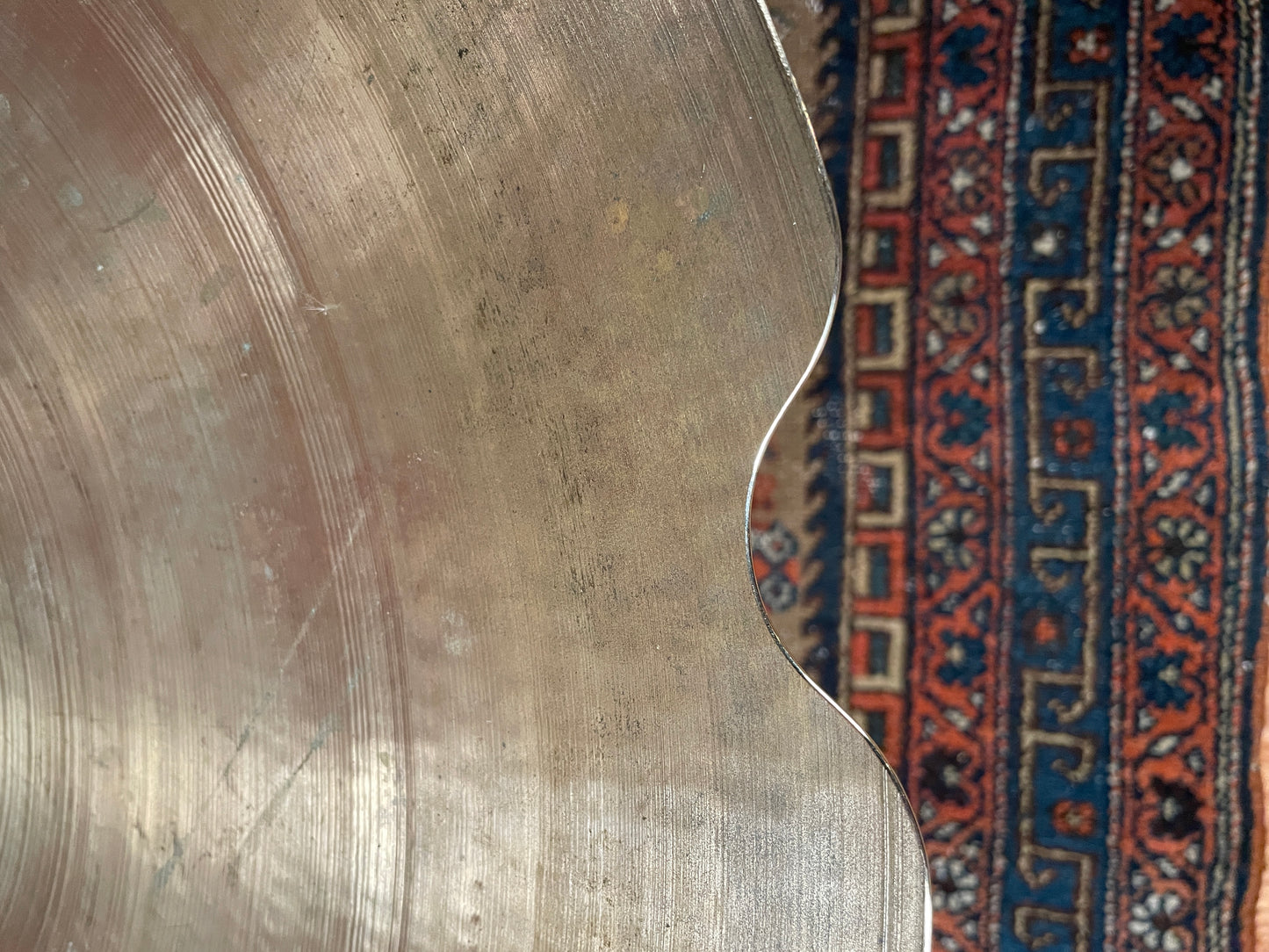 26" Zildjian A 1940s-50s Trans Stamp Ride Cymbal 4809g Repaired *Video Demo*