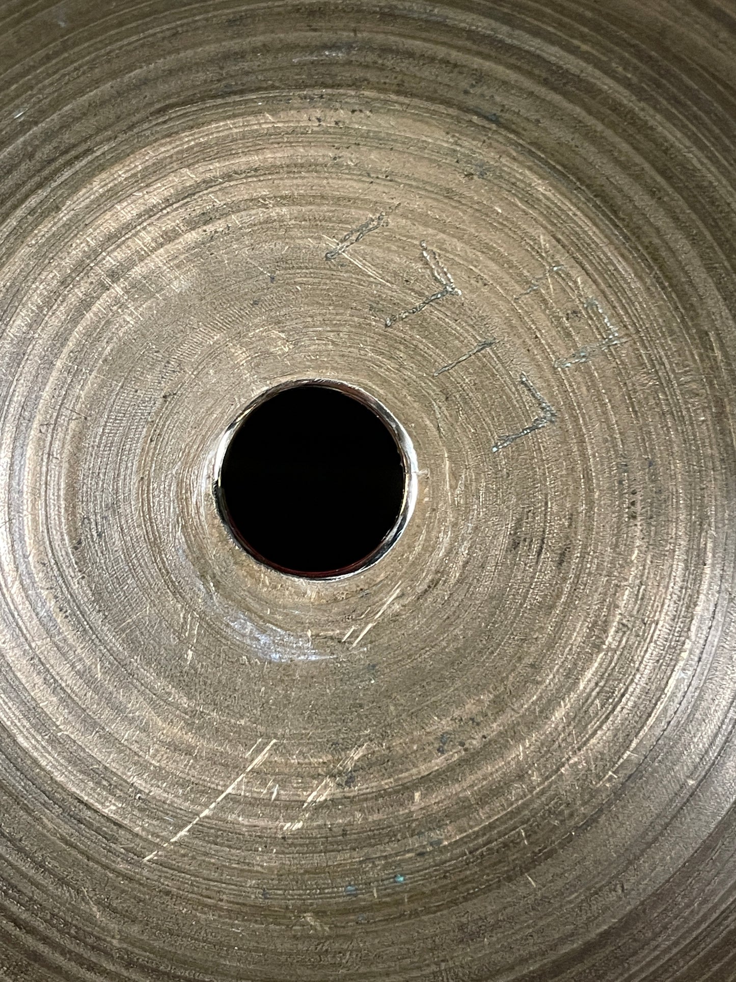 26" Zildjian A 1940s-50s Trans Stamp Ride Cymbal 4809g Repaired *Video Demo*