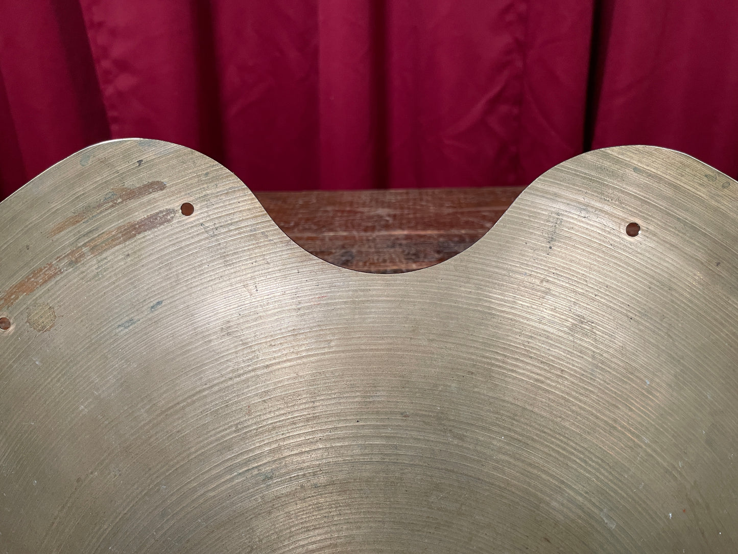 20" Zildjian A Trans Stamp Swish China Cymbal 1288g Repaired *Video Demo*