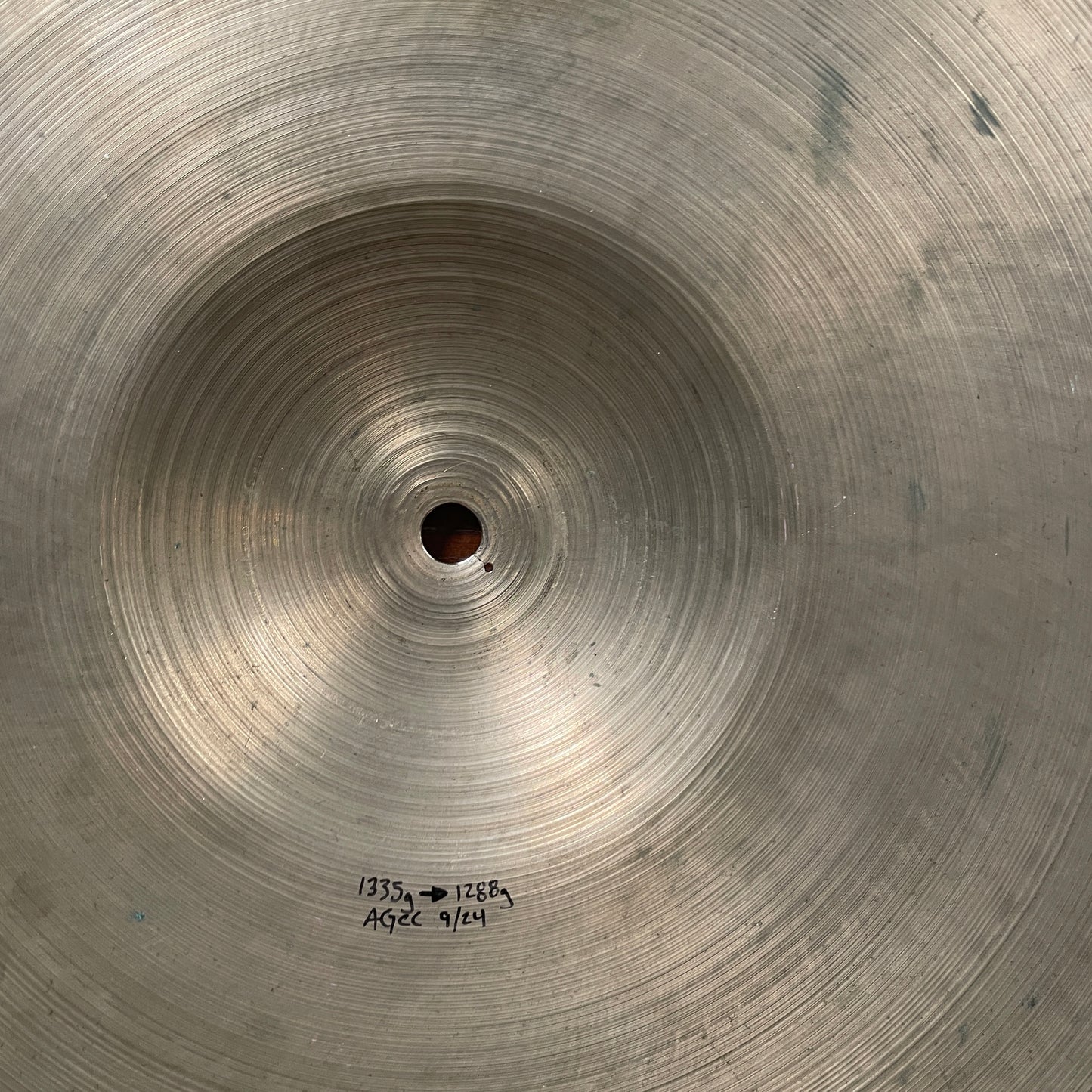 20" Zildjian A Trans Stamp Swish China Cymbal 1288g Repaired *Video Demo*