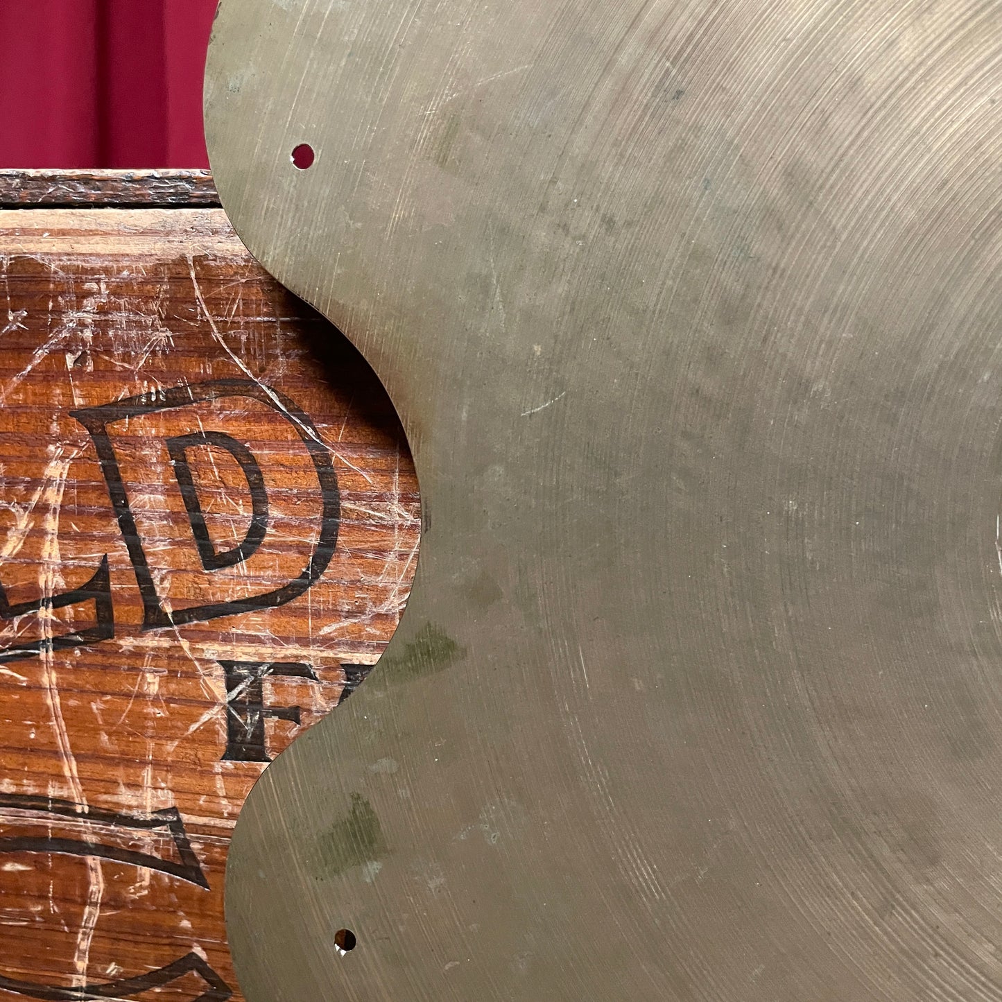 20" Zildjian A Trans Stamp Swish China Cymbal 1288g Repaired *Video Demo*