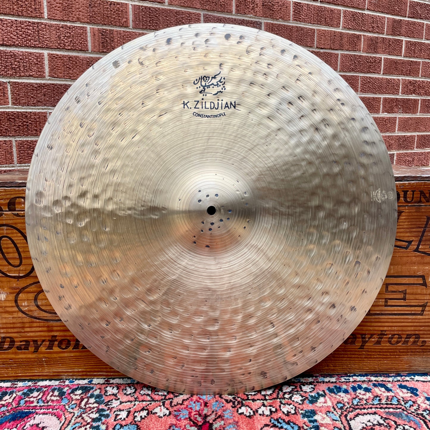 22" Zildjian K Constantinople Medium Ride Cymbal 2716g *Video Demo*
