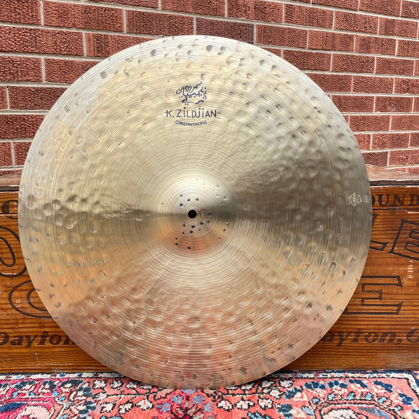 22" Zildjian K Constantinople Medium Ride Cymbal 2716g *Video Demo*