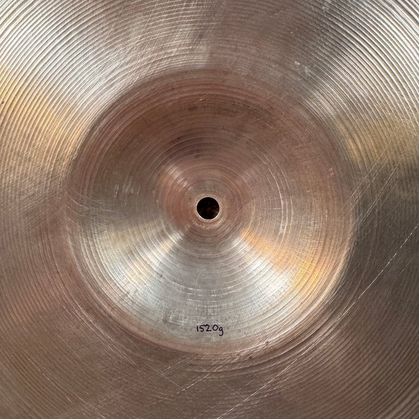 18" Zildjian A 1950s Large Stamp Sizzle Crash Ride w/ Rivet Holes 1520g *Video Demo*