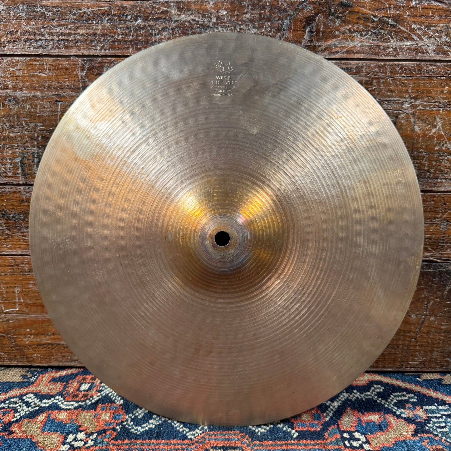 14" Zildjian A 1970s New Beat Hi-Hat Cymbal Pair 988g/1272g *Video Demo*