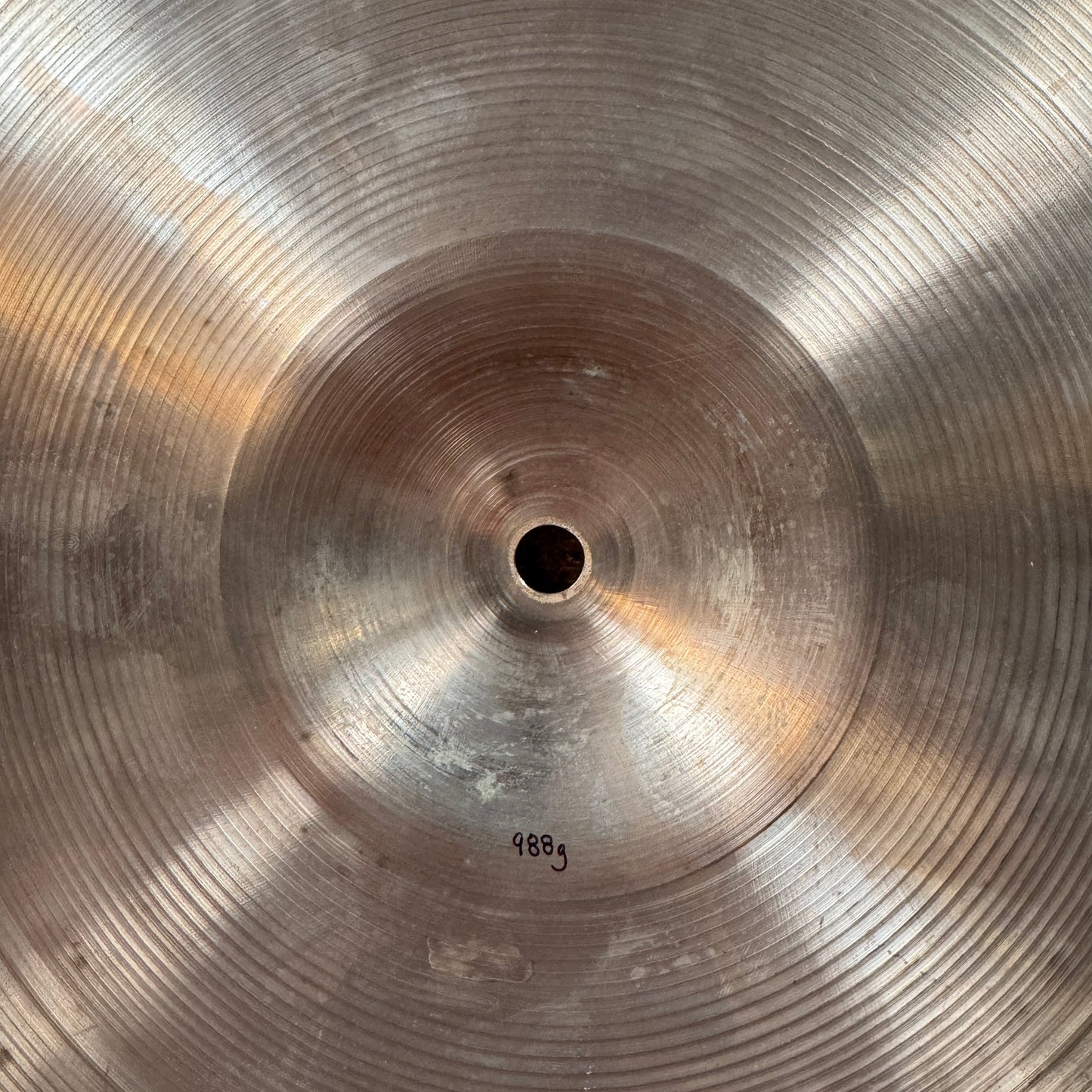 14" Zildjian A 1970s New Beat Hi-Hat Cymbal Pair 988g/1272g *Video Demo*
