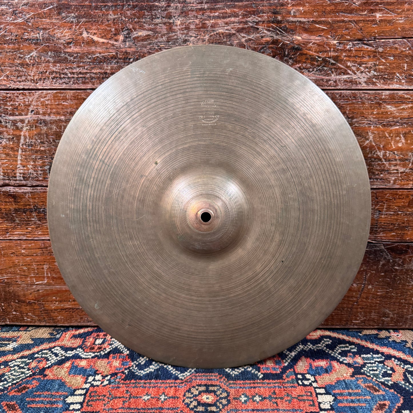15" Zildjian A 1950s Trans Stamp Hi-Hat Cymbal Pair 1414g/1418g *Video Demo*