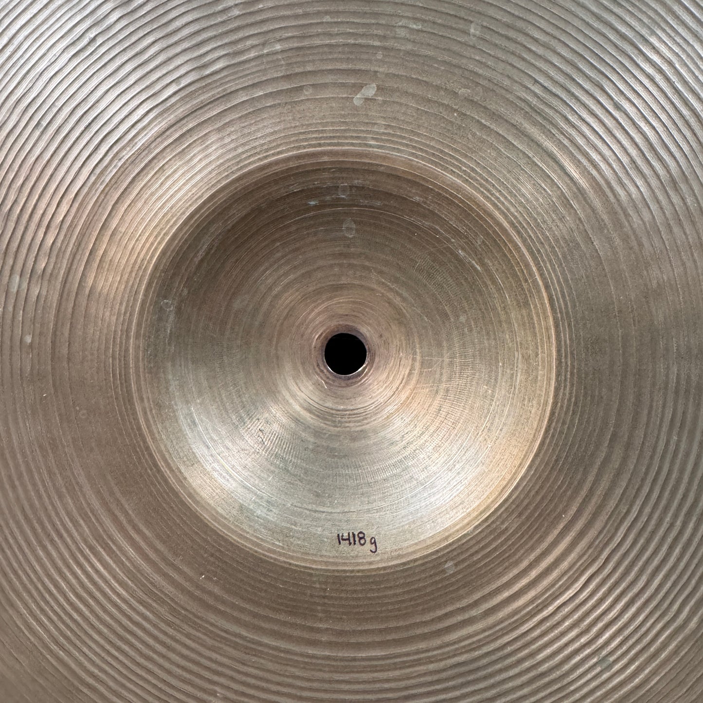 15" Zildjian A 1950s Trans Stamp Hi-Hat Cymbal Pair 1414g/1418g *Video Demo*