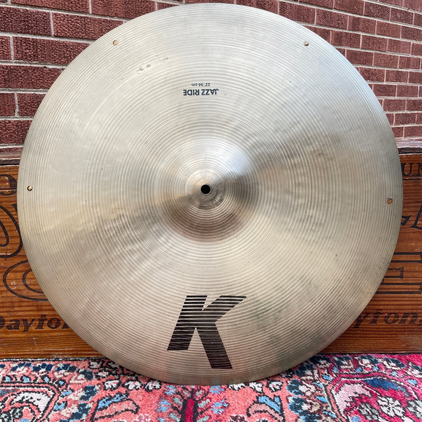 22" Zildjian K Jazz Ride Cymbal w/ Rivets IAK 2670g *Video Demo*