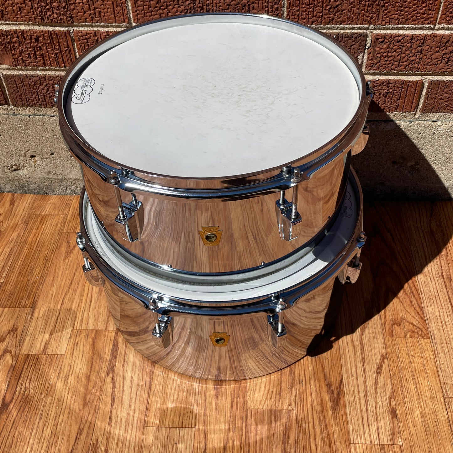 1960s Ludwig 13" & 14" No. 2359 Timbales Chrome