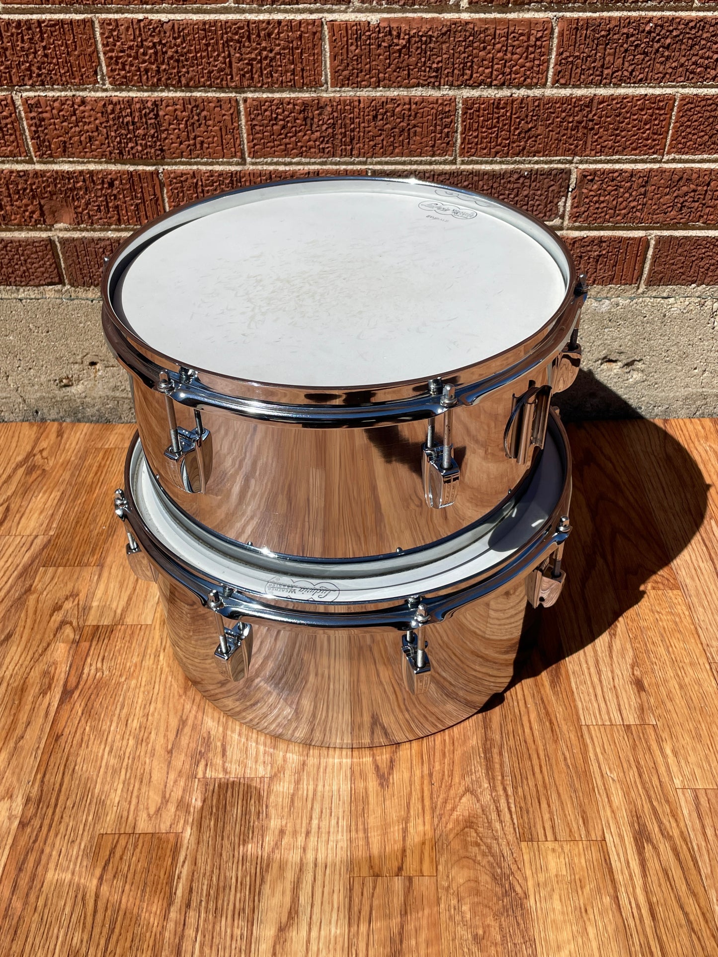 1960s Ludwig 13" & 14" No. 2359 Timbales Chrome