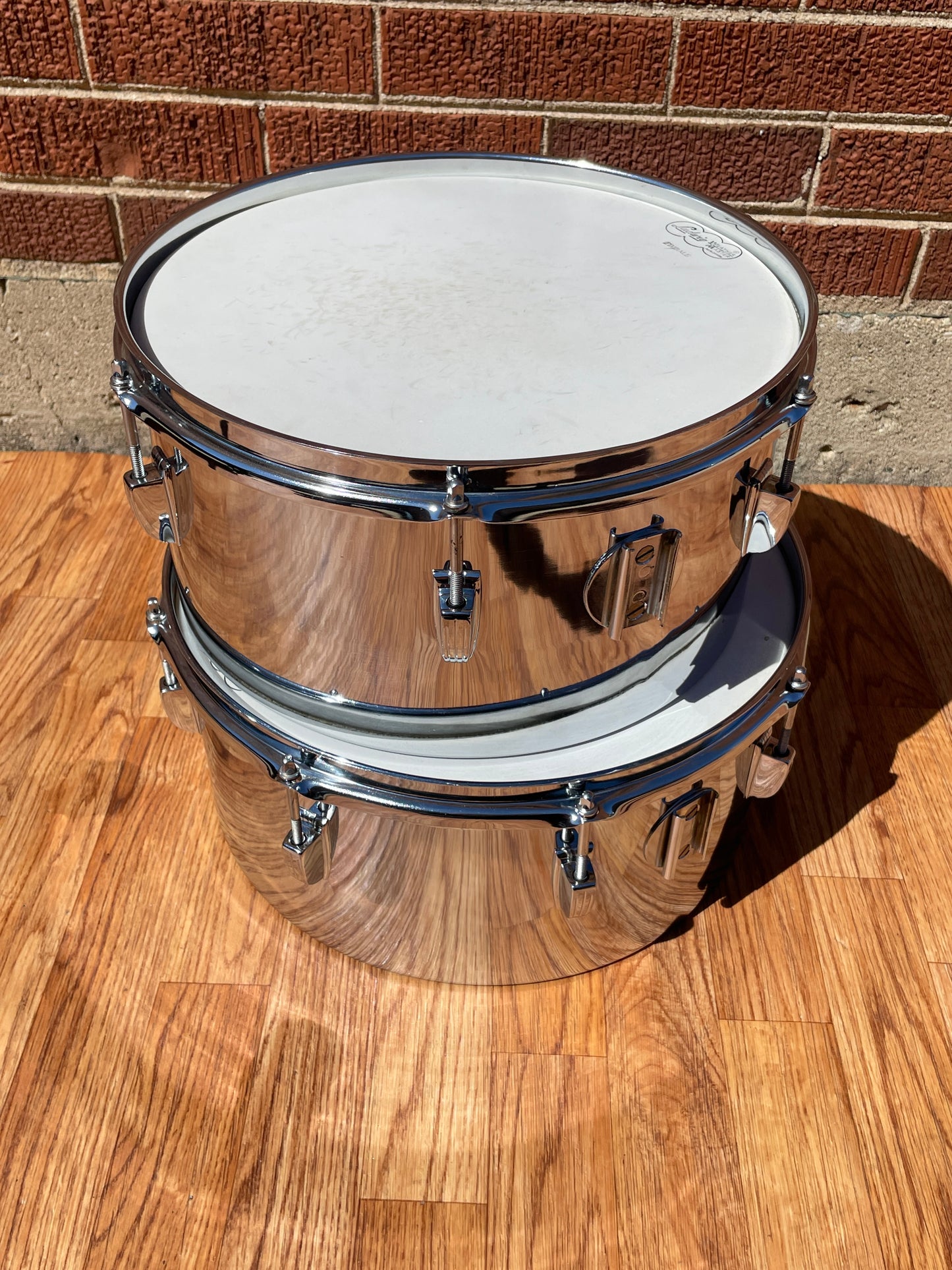 1960s Ludwig 13" & 14" No. 2359 Timbales Chrome