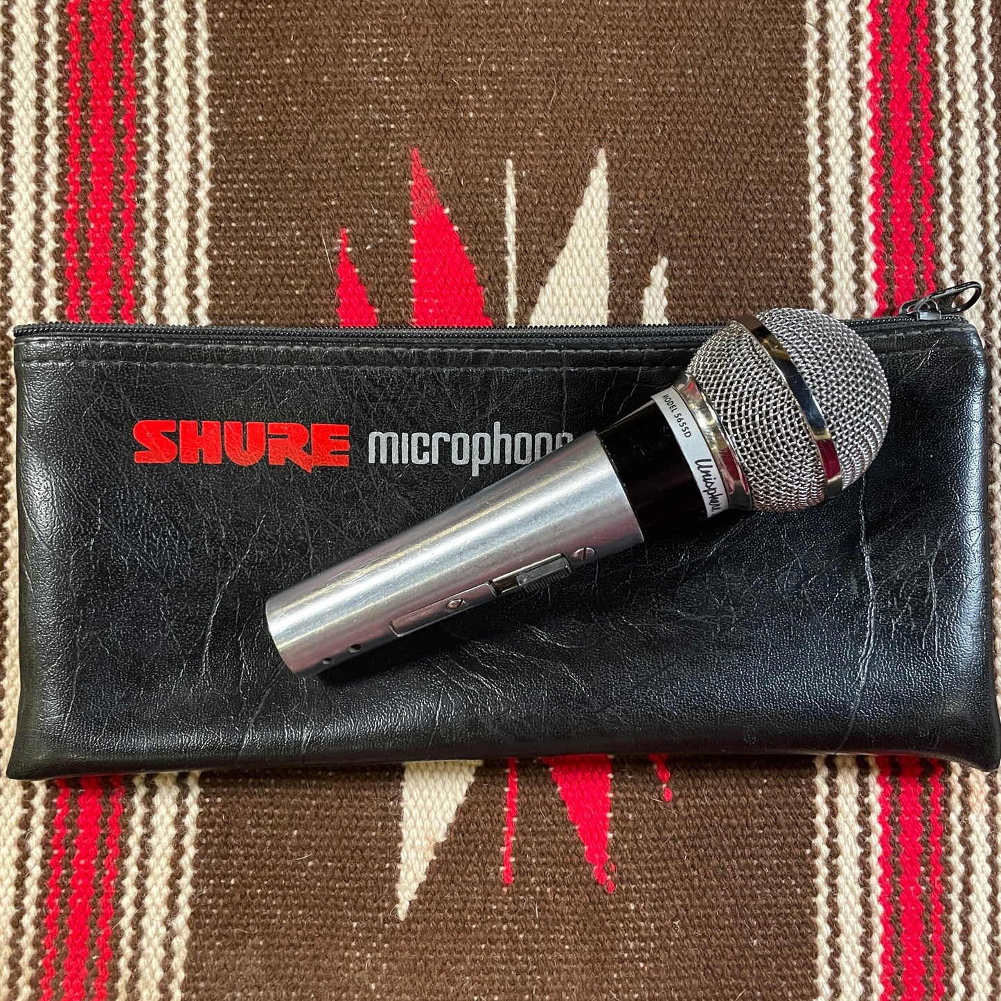 Vintage Shure Unisphere I 565SD Dynamic Microphone