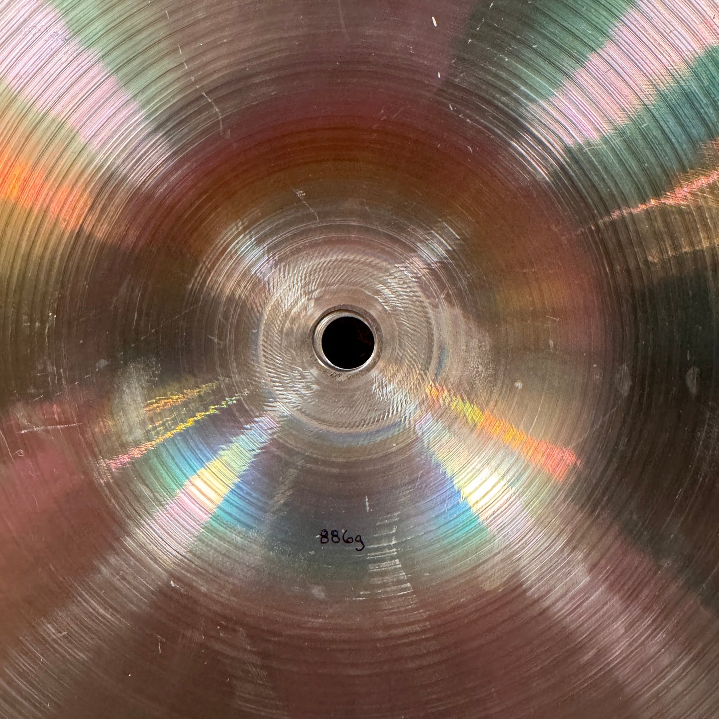 16" Paiste Ludwig Standard 1960s Crash Cymbal 886g Nickel Silver Alloy *Video Demo*