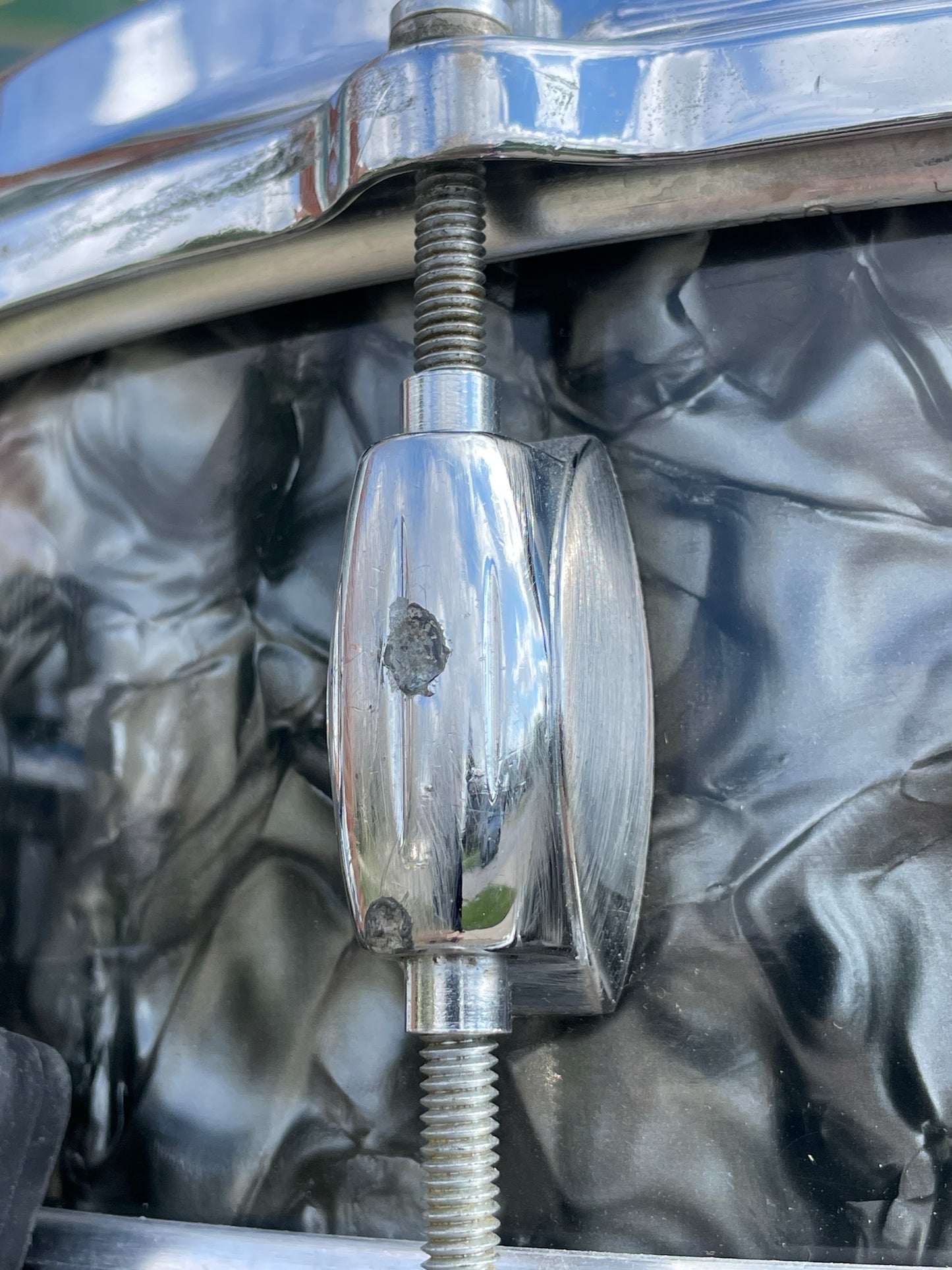 1960s Gretsch 4x14 Progressive Jazz X4175 Snare Drum Black Diamond Pearl