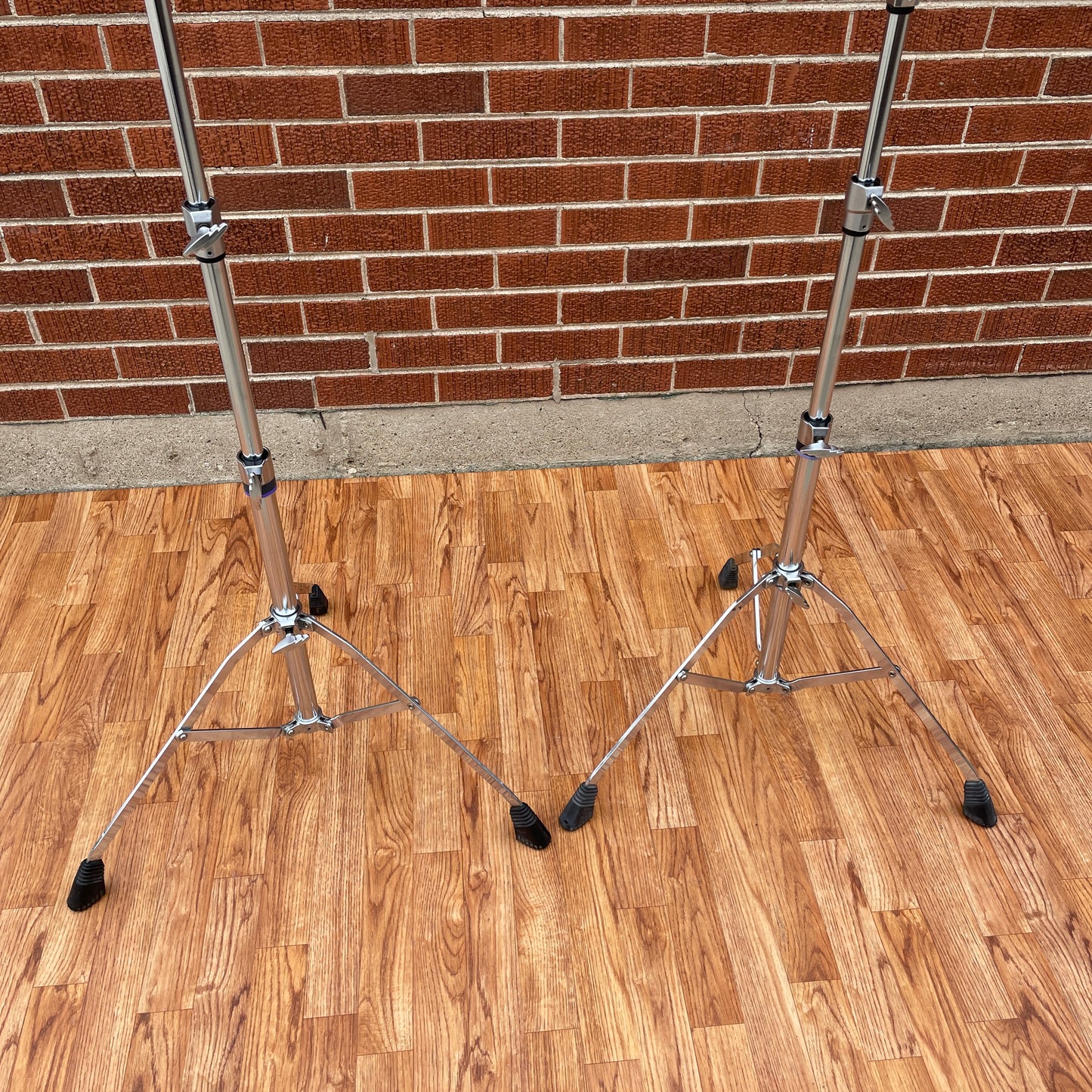 Yamaha CS-745 Medium Weight Boom Cymbal Stand Pair (2) Single Braced