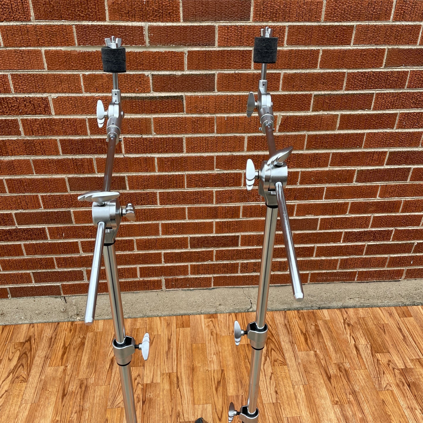 Yamaha CS-745 Medium Weight Boom Cymbal Stand Pair (2) Single Braced