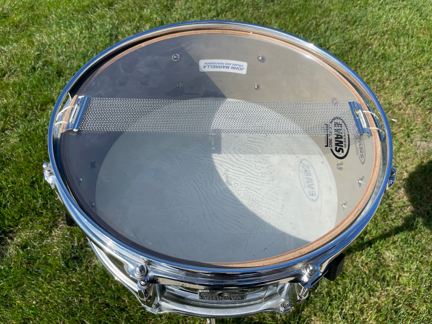 1970s Yamaha SD-5 5x14 Snare Drum Chrome Rewrap