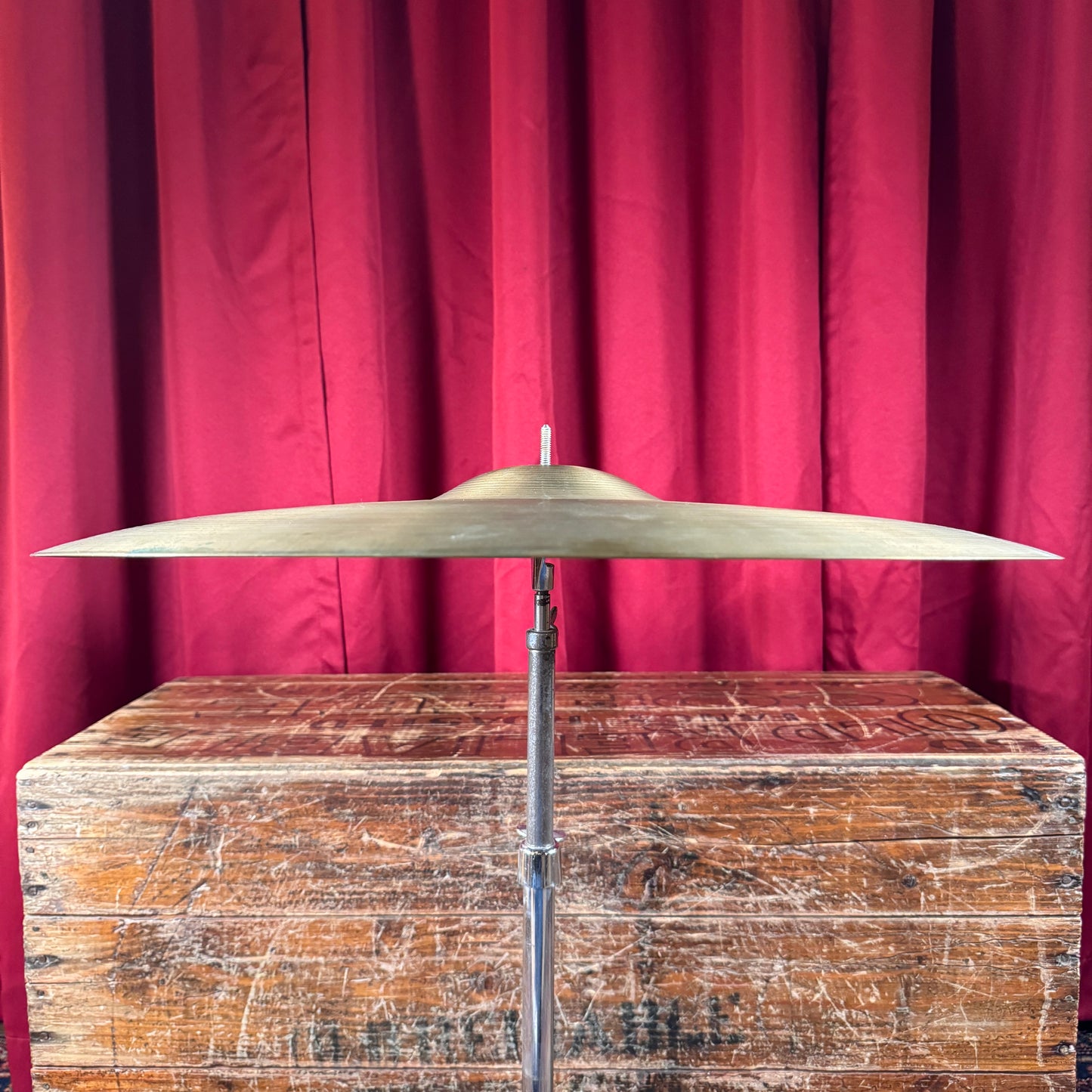 21" Zildjian A 1970s Rock Ride Cymbal 2822g *Video Demo*