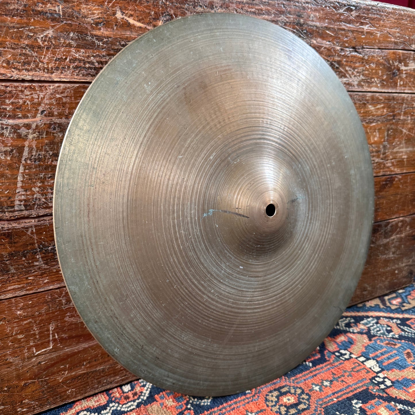 16" Zildjian A 1970s Bottom Hi-Hat / Small Ride Cymbal 1630g *Video Demo*