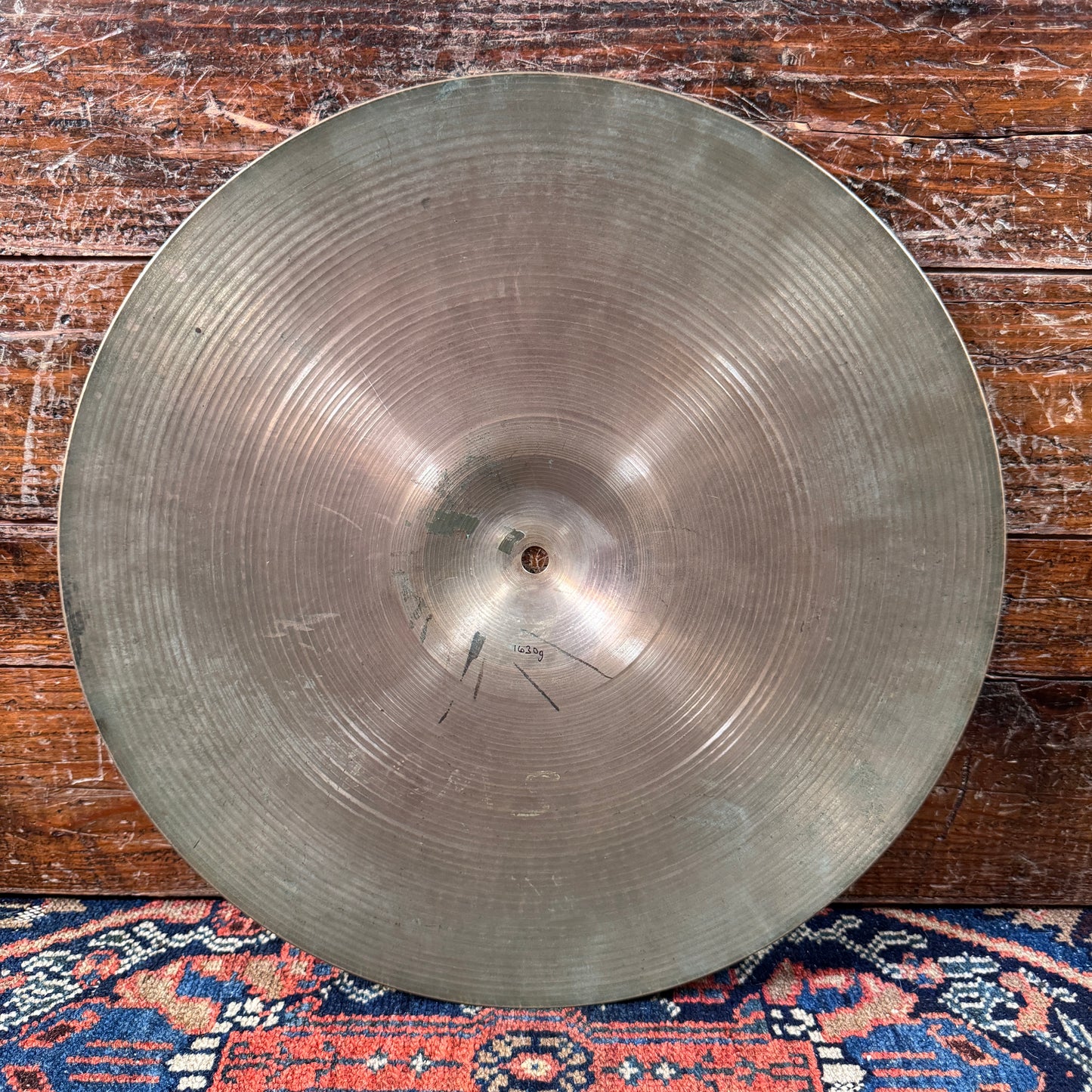 16" Zildjian A 1970s Bottom Hi-Hat / Small Ride Cymbal 1630g *Video Demo*