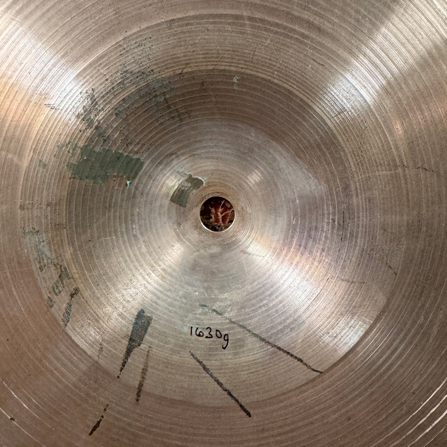 16" Zildjian A 1970s Bottom Hi-Hat / Small Ride Cymbal 1630g *Video Demo*