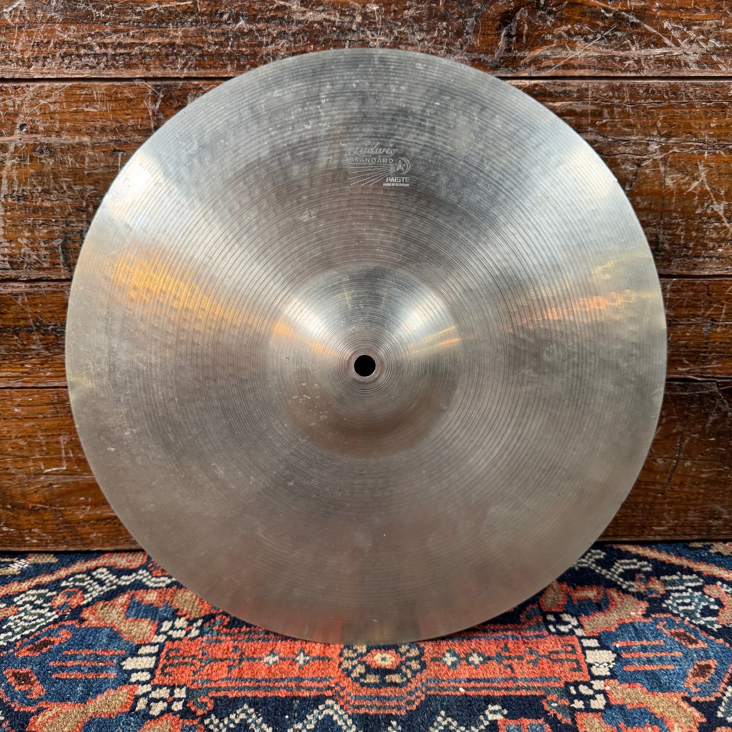 14" Paiste 1960s Ludwig Standard Hi-Hat Cymbal Pair 592g/688g *Video Demo*