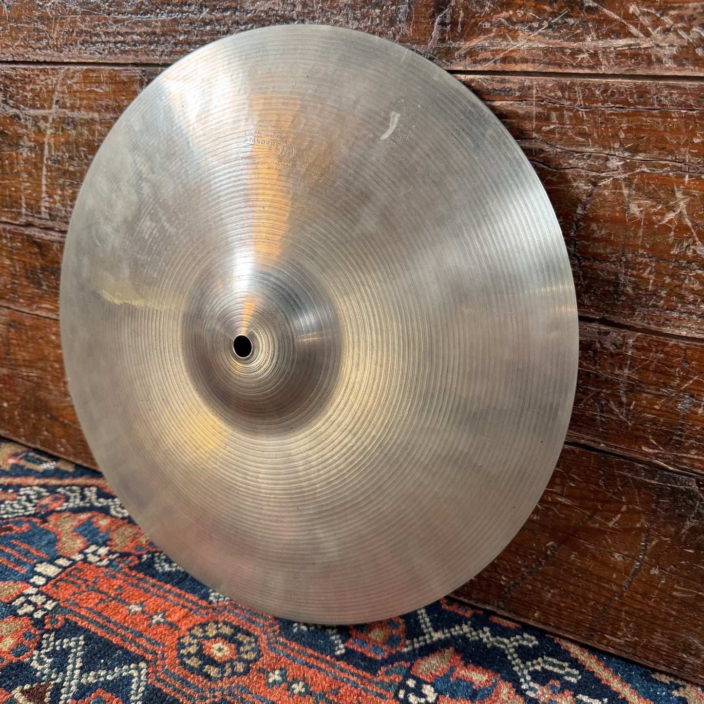 14" Paiste 1960s Ludwig Standard Hi-Hat Cymbal Pair 592g/688g *Video Demo*