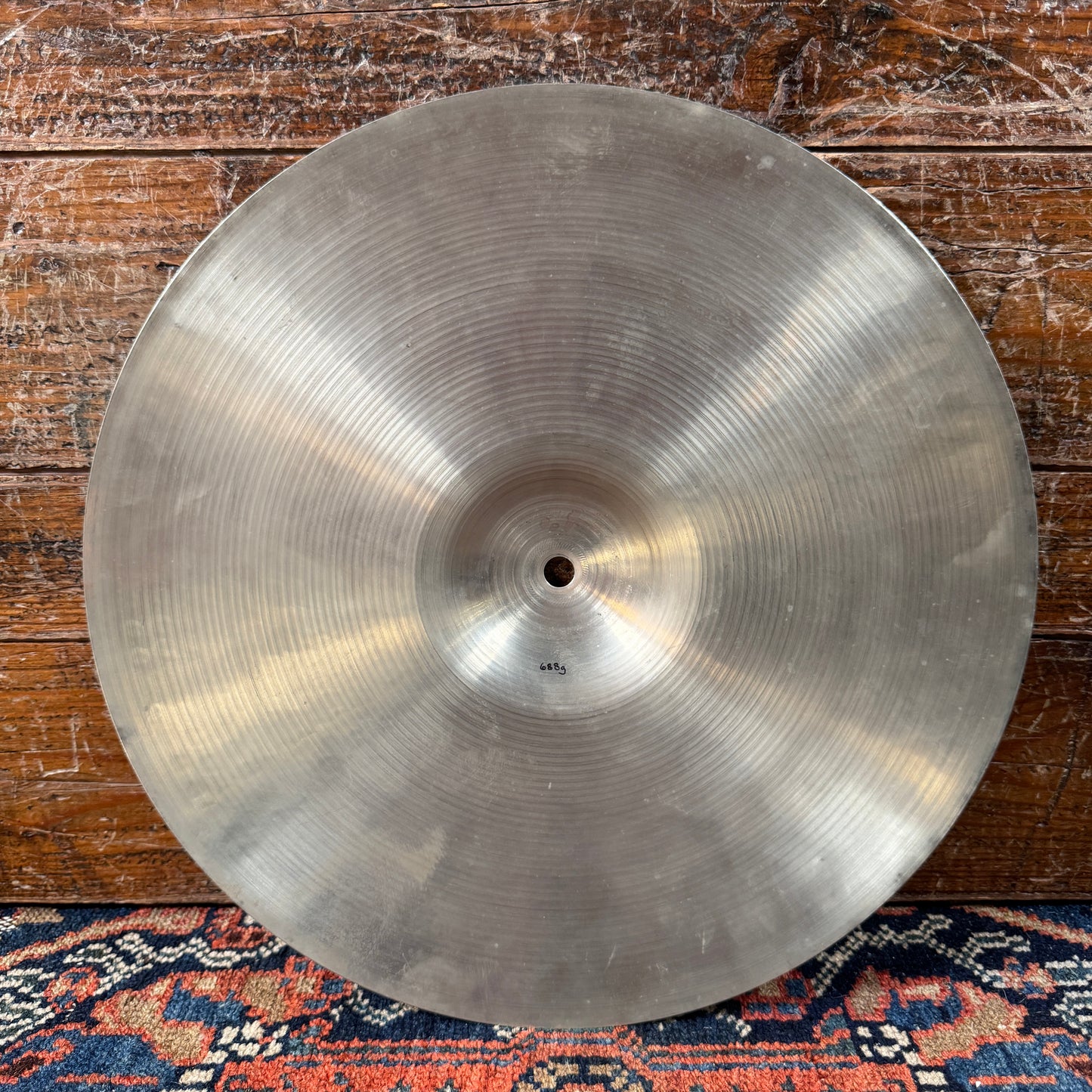 14" Paiste 1960s Ludwig Standard Hi-Hat Cymbal Pair 592g/688g *Video Demo*