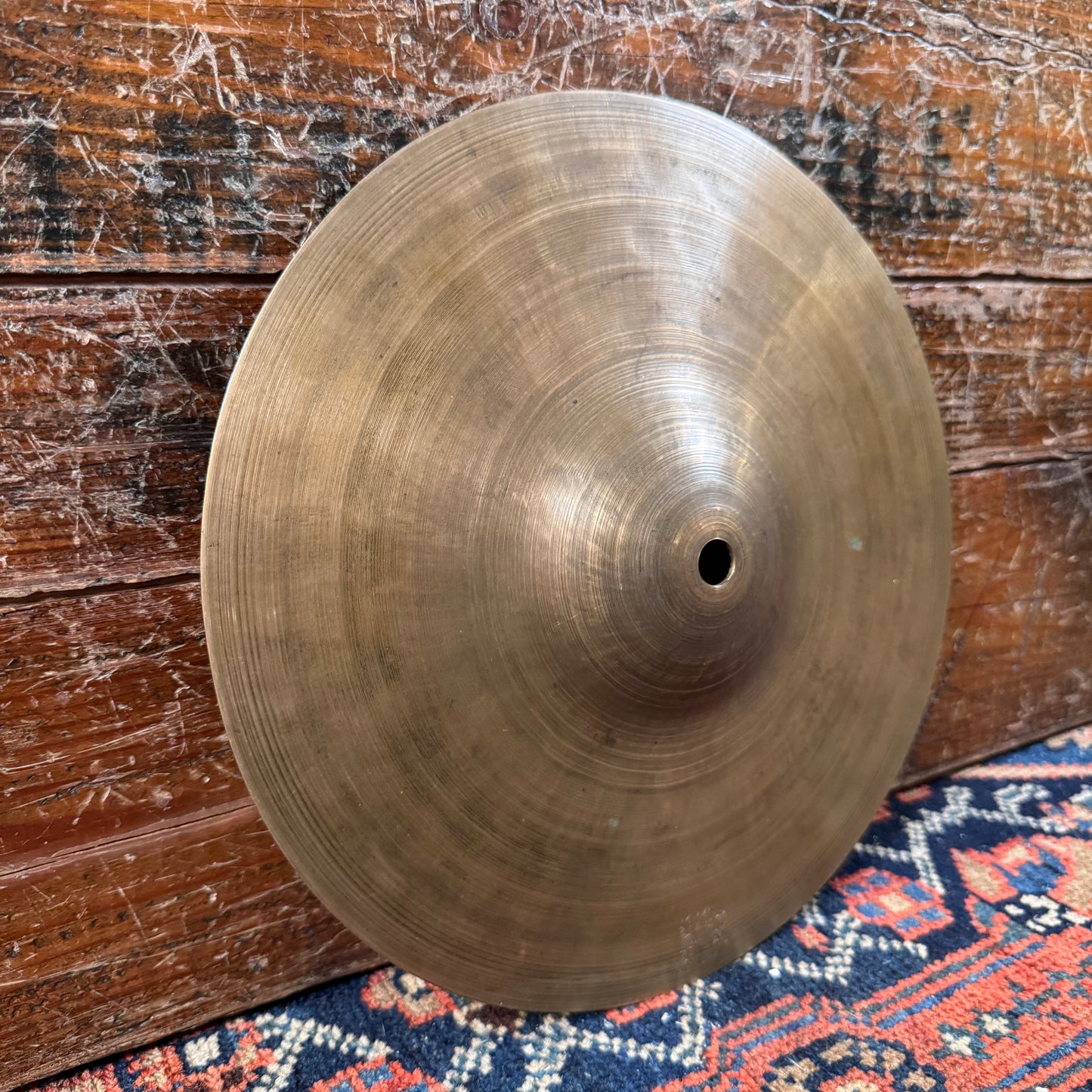 10" Ludwig Zenjian 1930s-1940s Small Ride Trap Cymbal 616g *Video Demo*