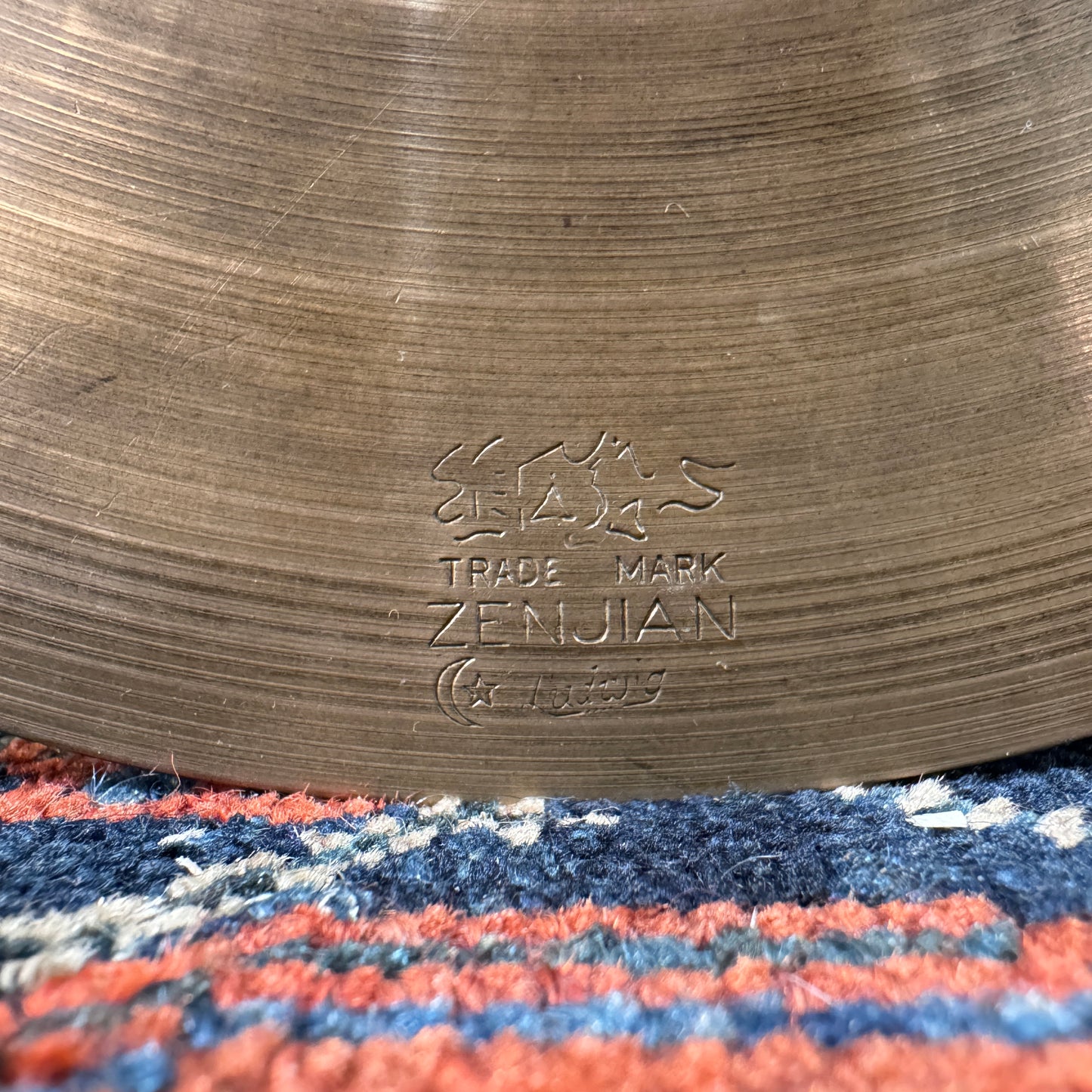 10" Ludwig Zenjian 1930s-1940s Small Ride Trap Cymbal 616g *Video Demo*