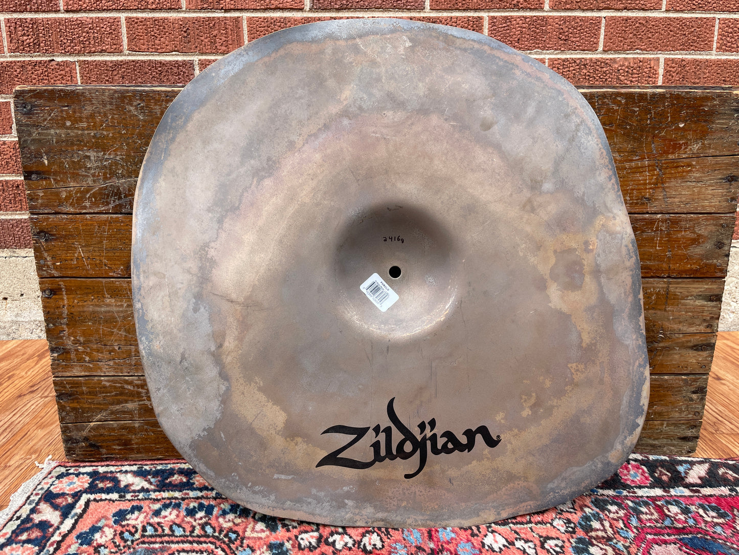 Zildjian FX Raw Crash Large Bell Cymbal 2416g *Video Demo*