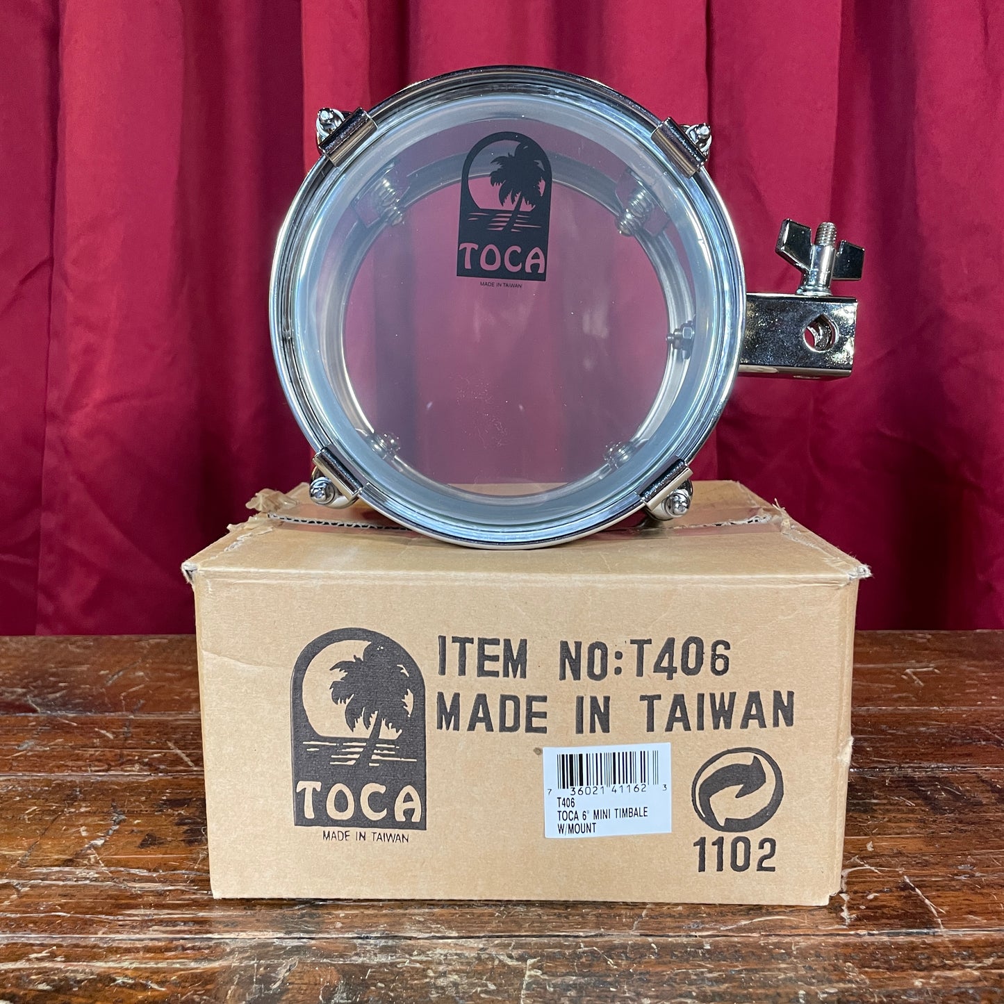 Toca 6" Mini Timbale Steel T406