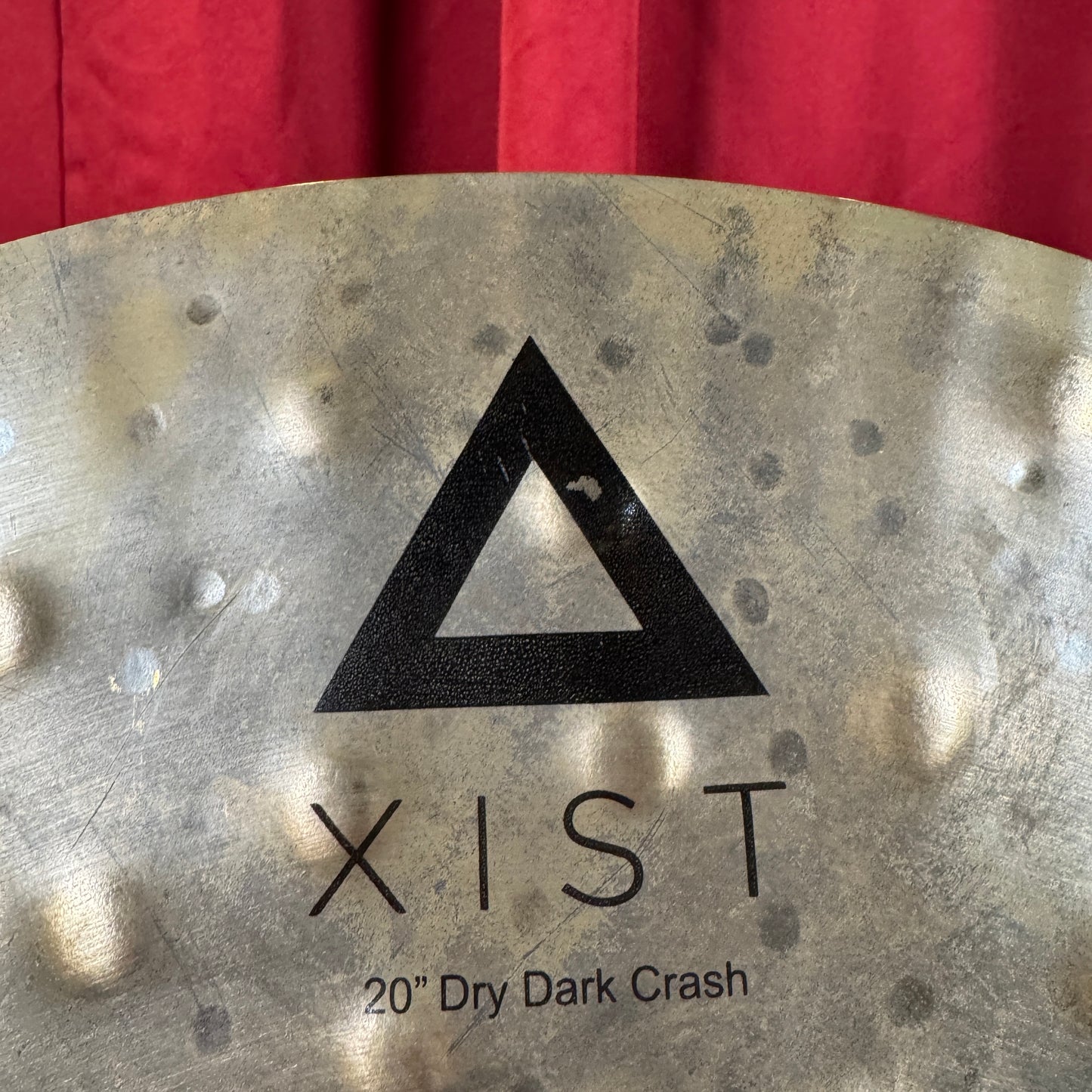 20" Istanbul Agop Xist Dry Dark Crash Cymbal 1416g *Video Demo*