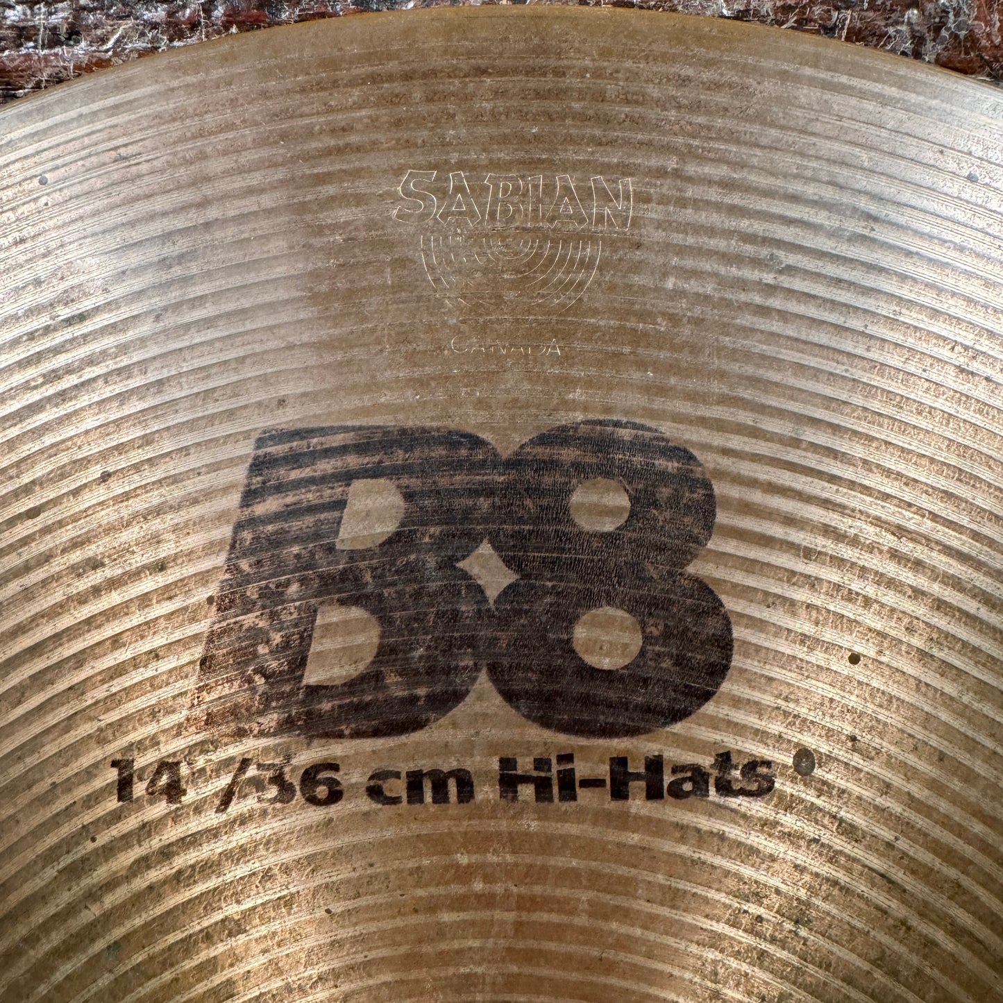14" Sabian B8 Hi-Hat Cymbal Pair 962g/1134g