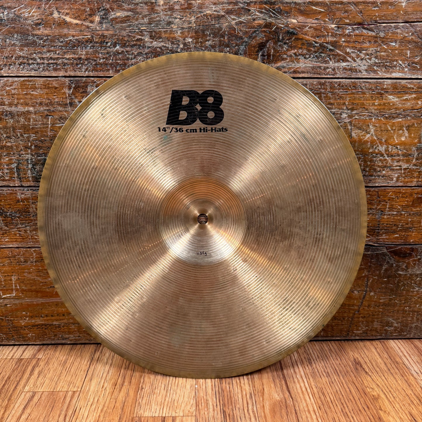 14" Sabian B8 Hi-Hat Cymbal Pair 962g/1134g