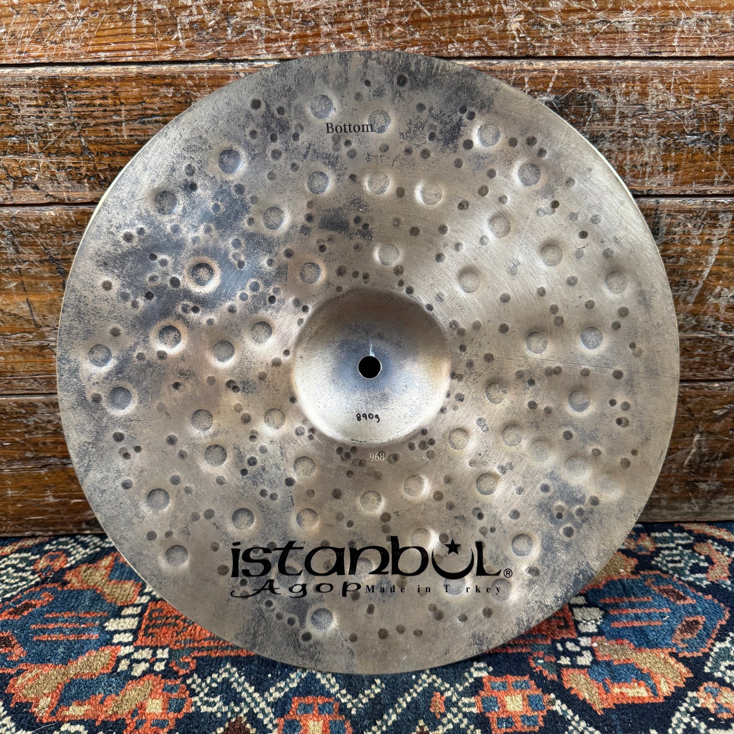 13" Istanbul Agop Xist Dry Dark Hi-Hat Cymbal Pair 492g/890g *Video Demo*