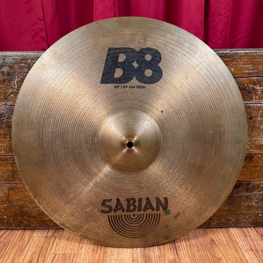 20" Sabian B8 Ride Cymbal 2370g