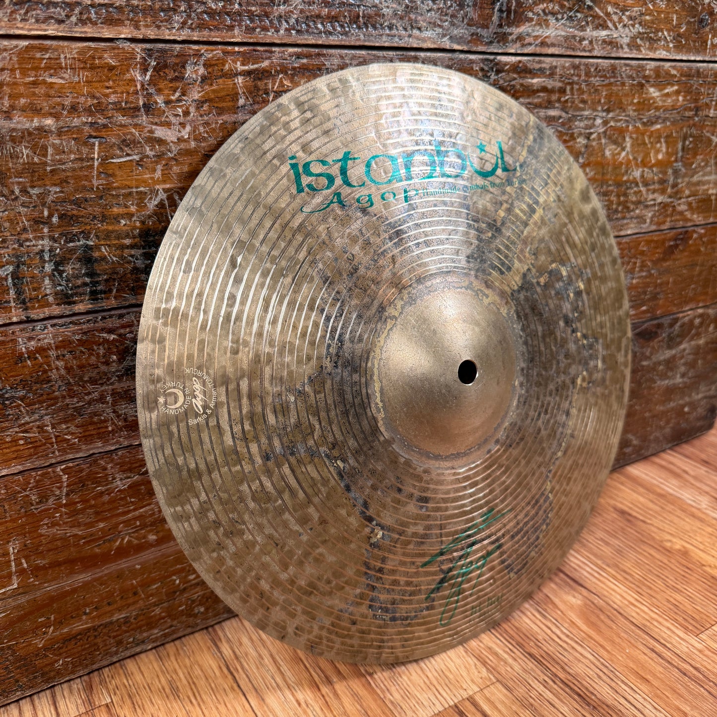 13" Istanbul Agop Signature Hi-Hat Cymbal Pair 664g/790g *Video Demo*