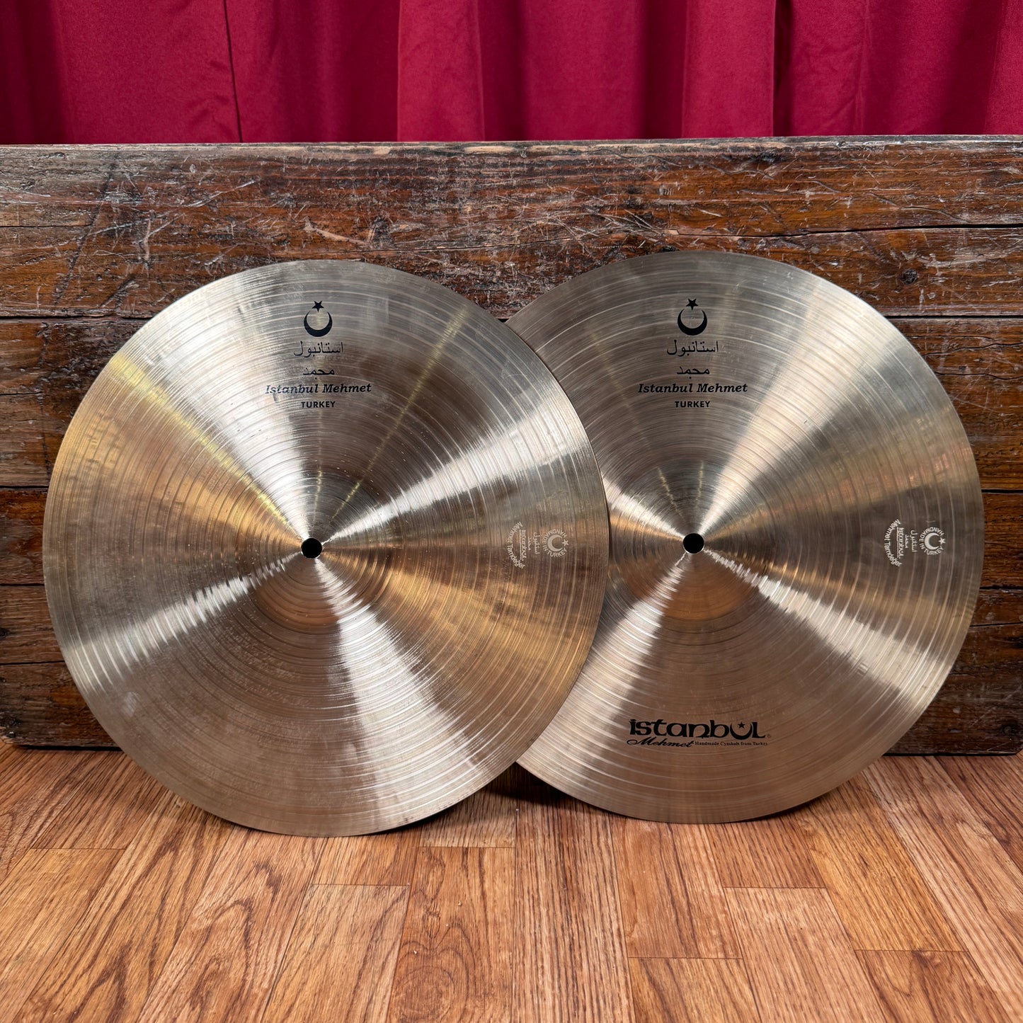 15" Istanbul Mehmet Nostalgia Hi-Hat Cymbal Pair 1106g/1282g *Video Demo*