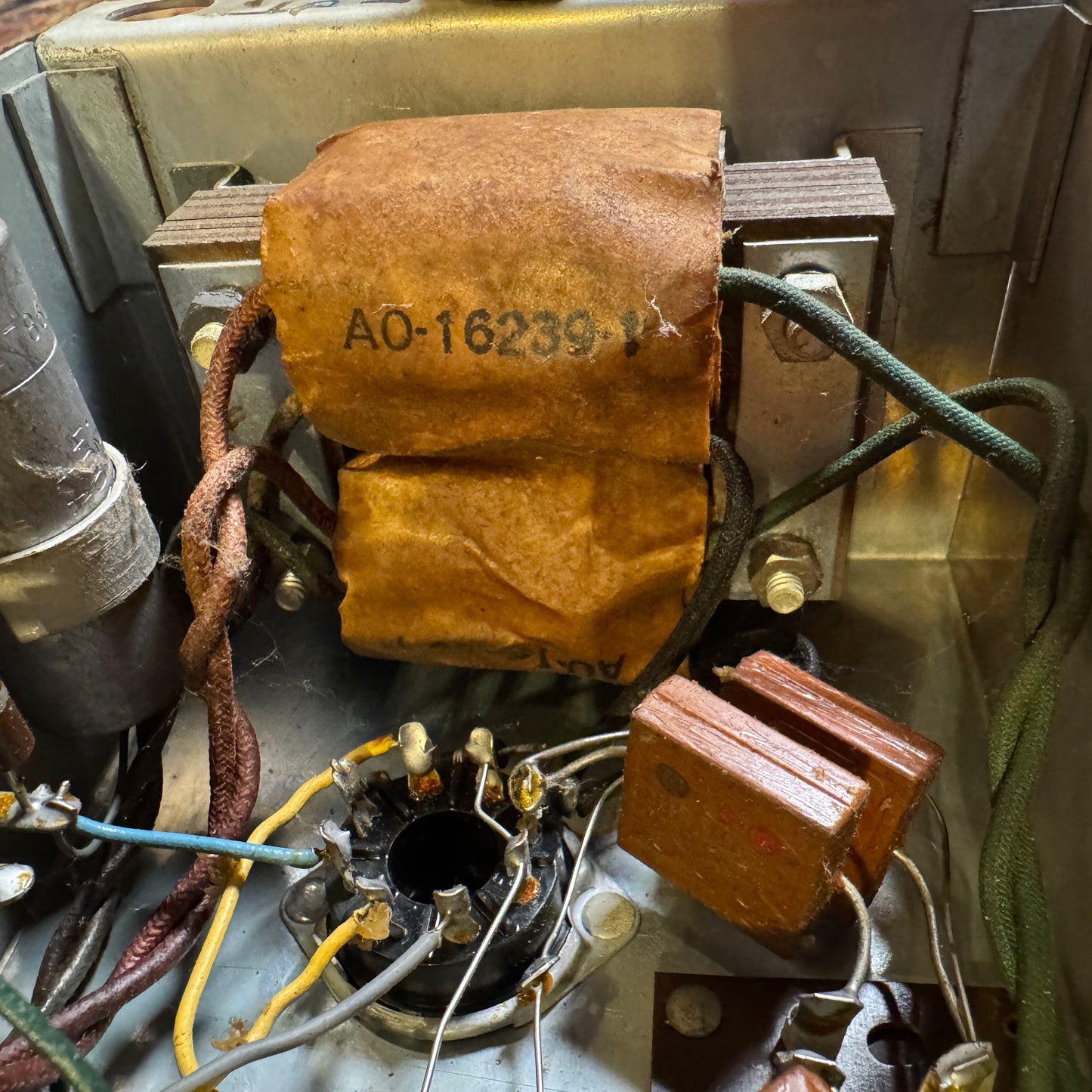 1940s Hammond Tube Reverb Amplifier ER-20 Tone Cabinet DR-20