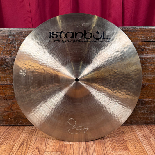 20" Istanbul Agop Sterling Signature Crash Ride Cymbal 2184g *Video Demo*