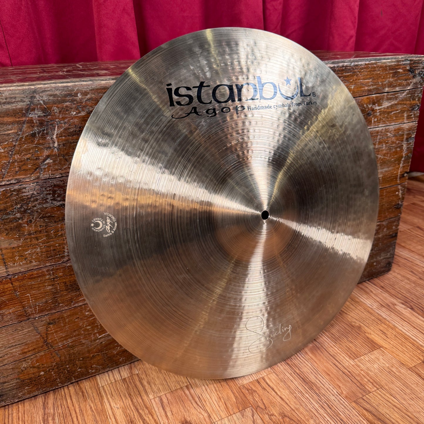 20" Istanbul Agop Sterling Signature Crash Ride Cymbal 2184g *Video Demo*