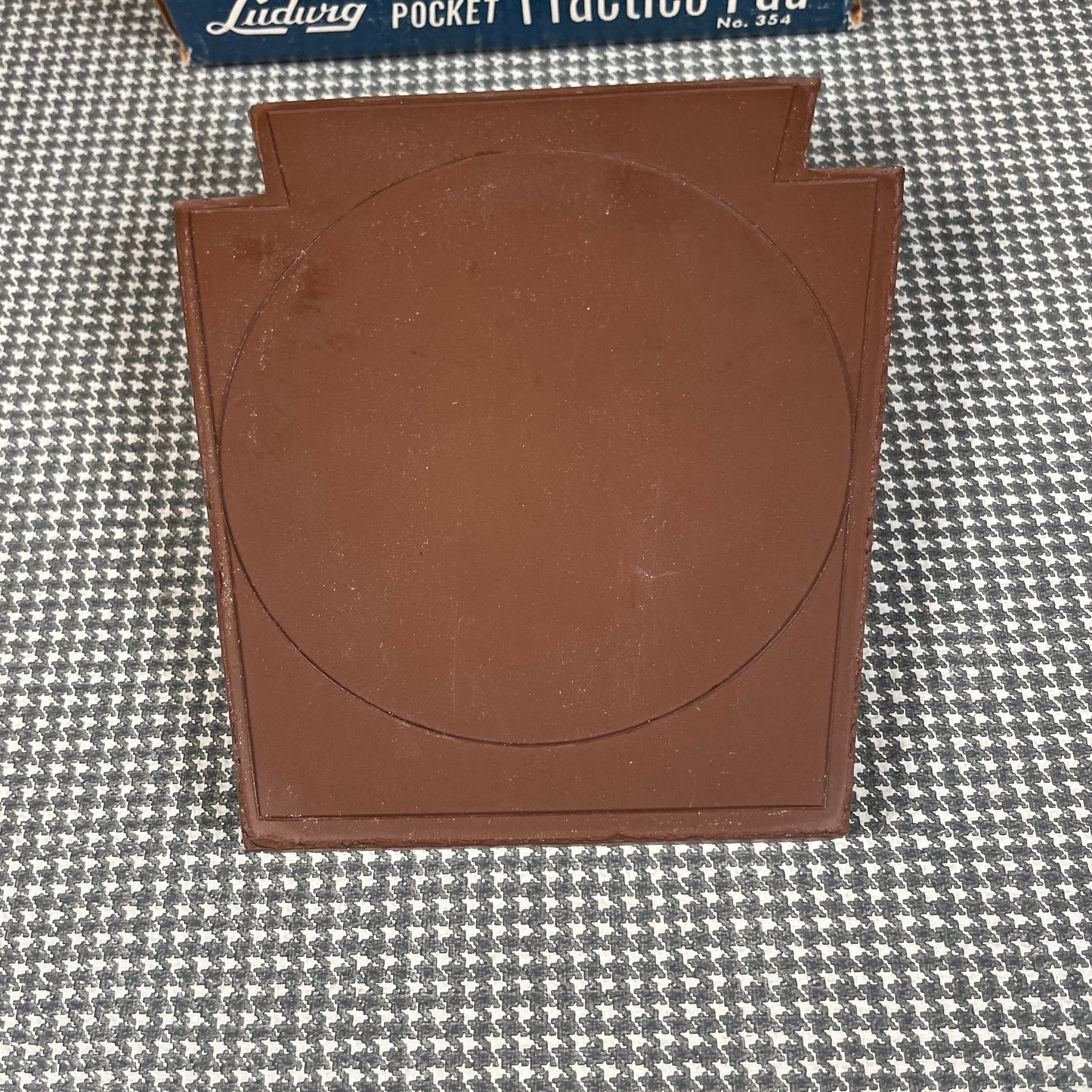 1950s WFL Ludwig Porto-Pad Rubber Pocket Practice Pad No. 354