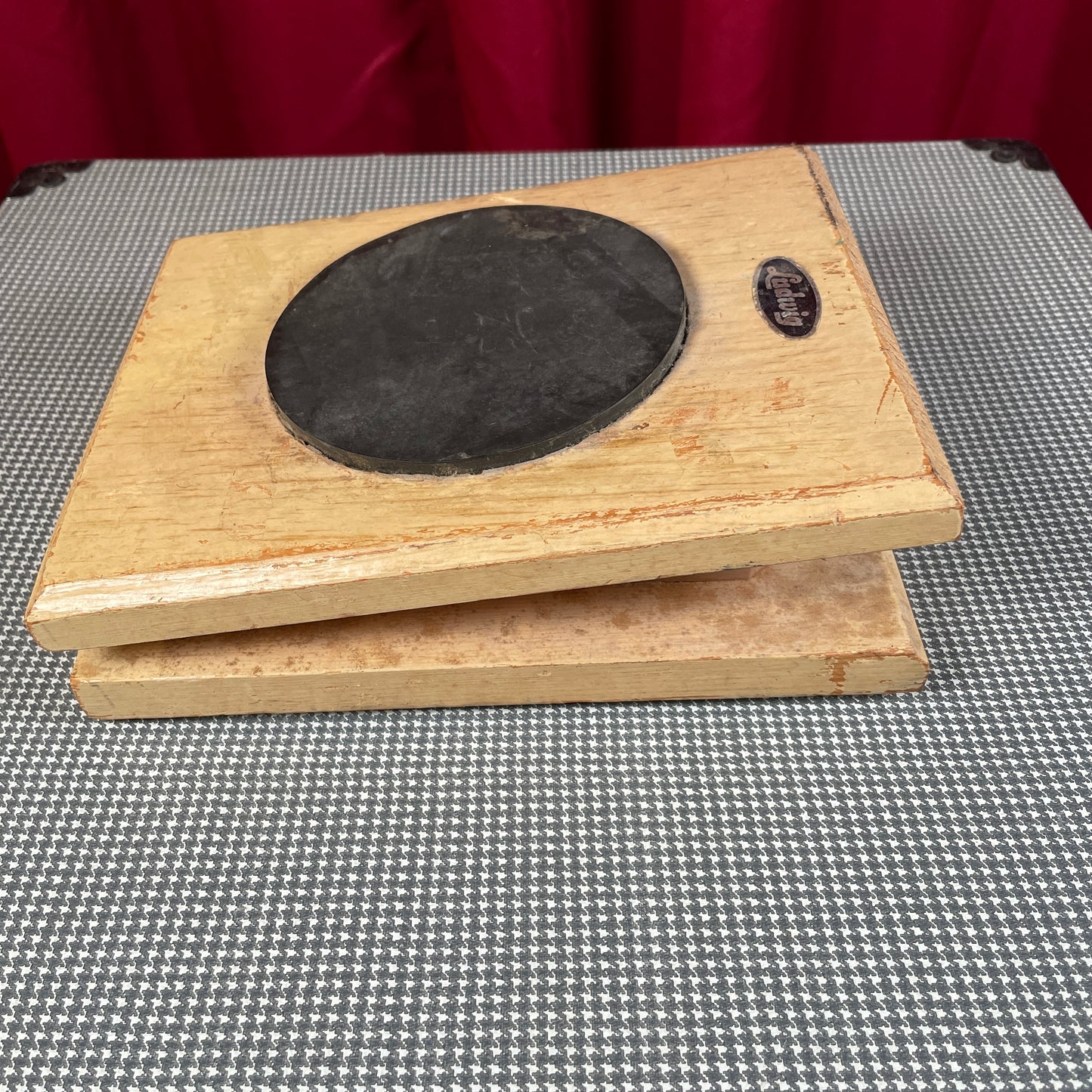 1960s Ludwig Heavy Duty Wood Practice Pad No. 355W