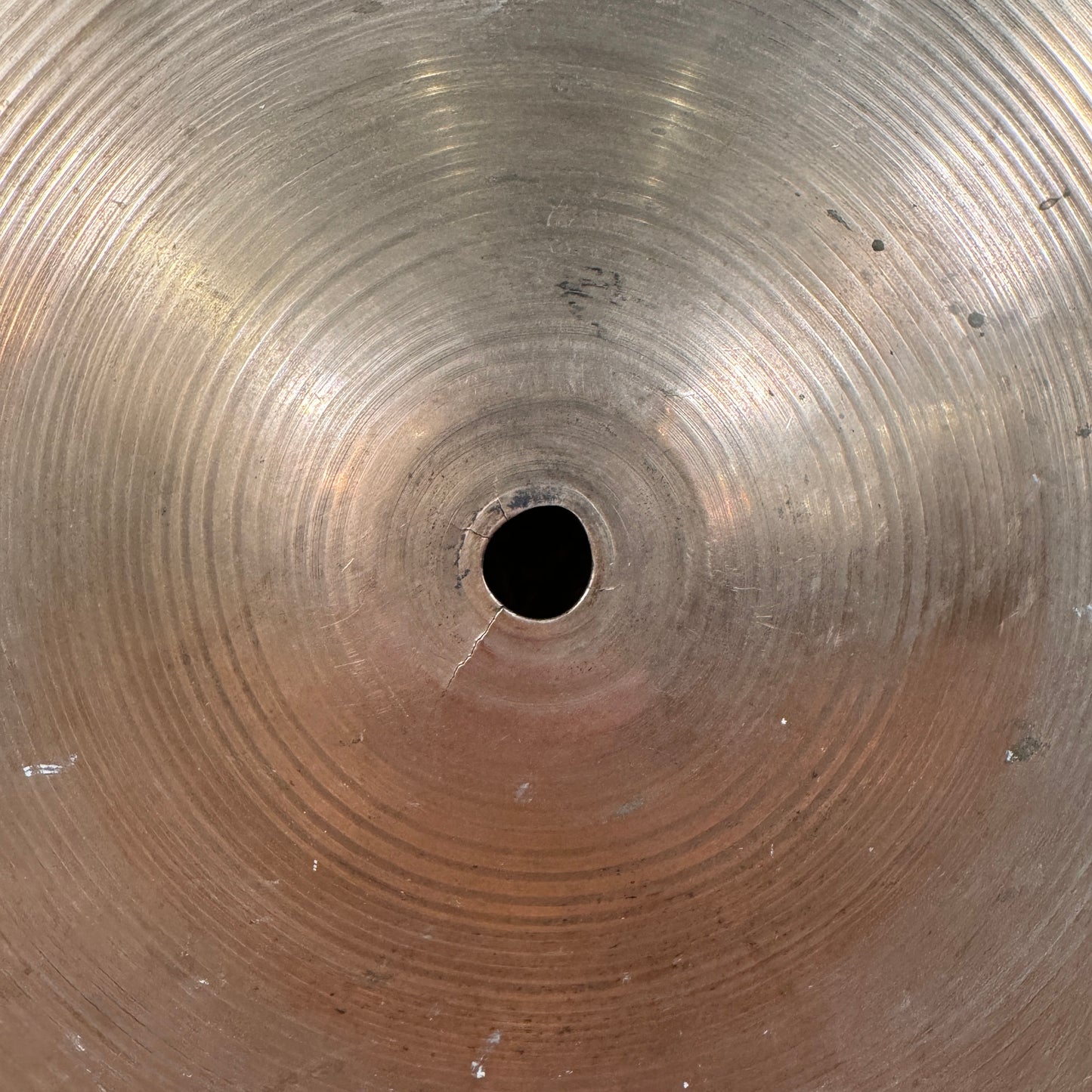 18" Zilco by Zildjian 1940s-50s Crash Ride Cymbal w/ Rivets 1240g