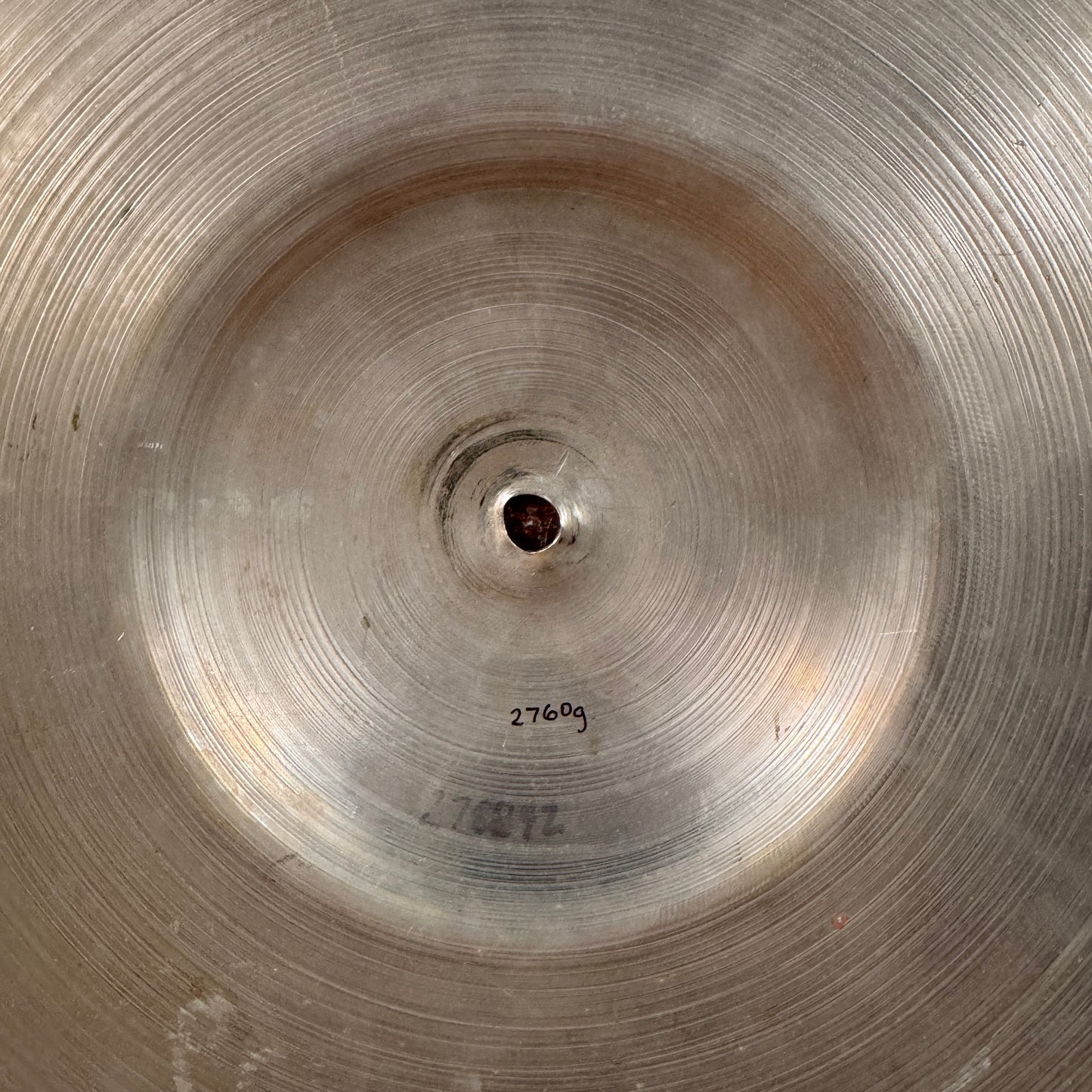 24" Roxy 1960s Jazz Ride Cymbal w/ Rivets 2760g Made in Germany 60cm *Video Demo*
