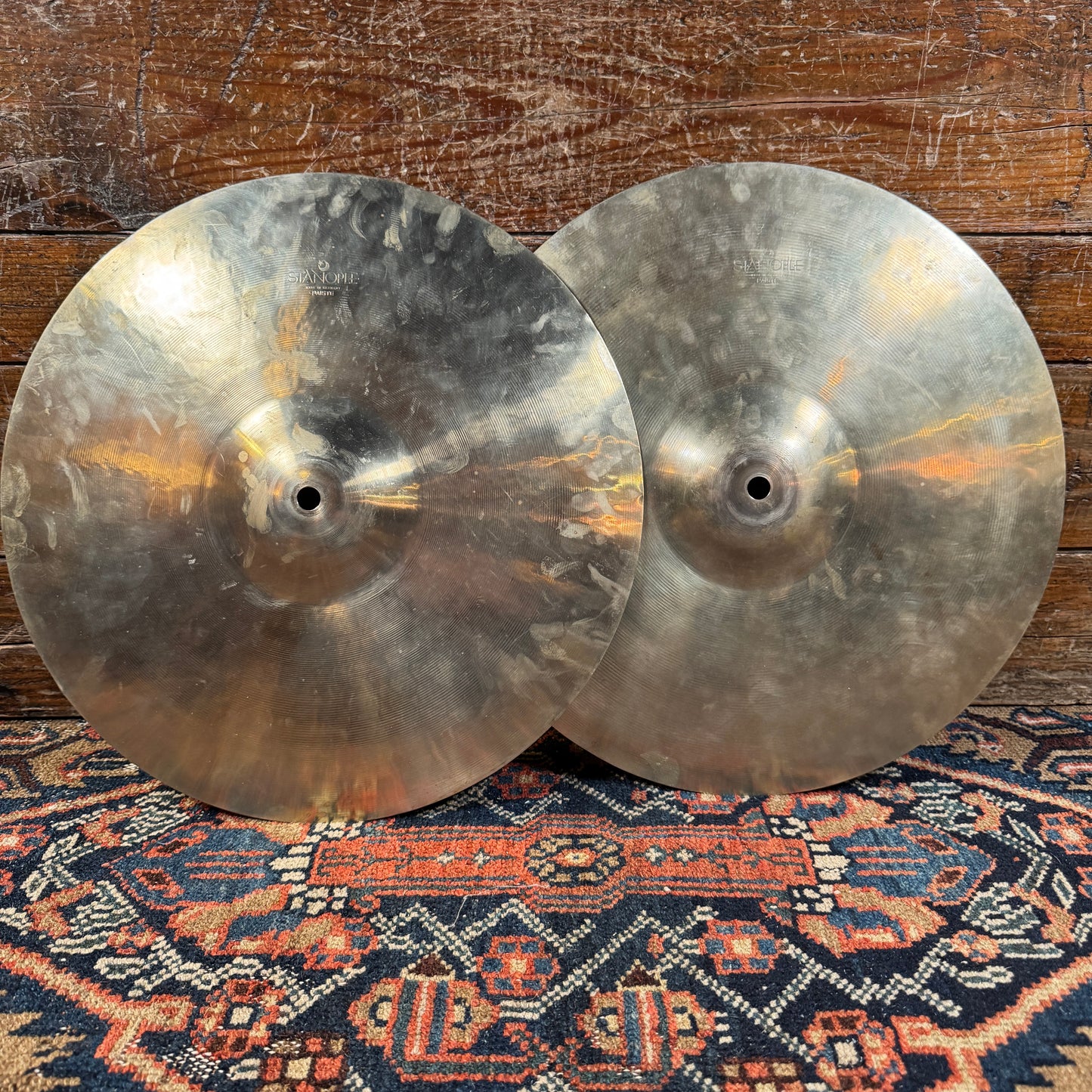 14" Paiste Stanople 1960s Hi-Hat Cymbal Pair 584g/600g *Video Demo*