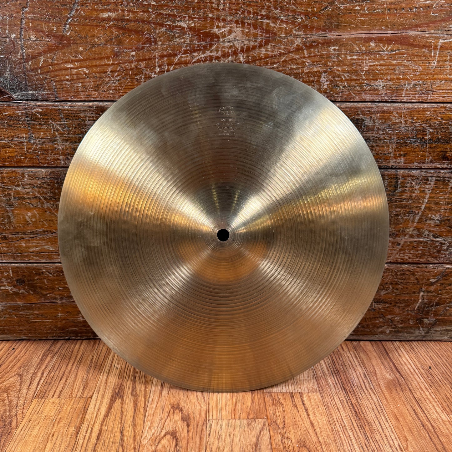 14" Zildjian A 1970s New Beat Hi-Hat Cymbal Pair 898g/1382g *Video Demo*